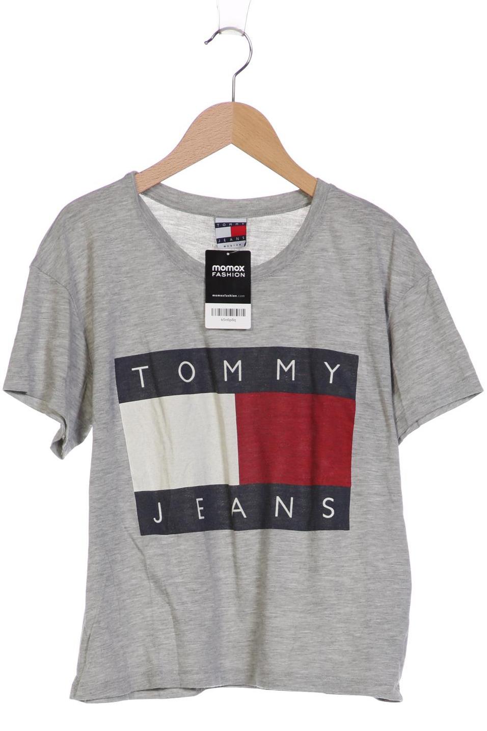 

Tommy Jeans Damen T-Shirt, grau, Gr. 38