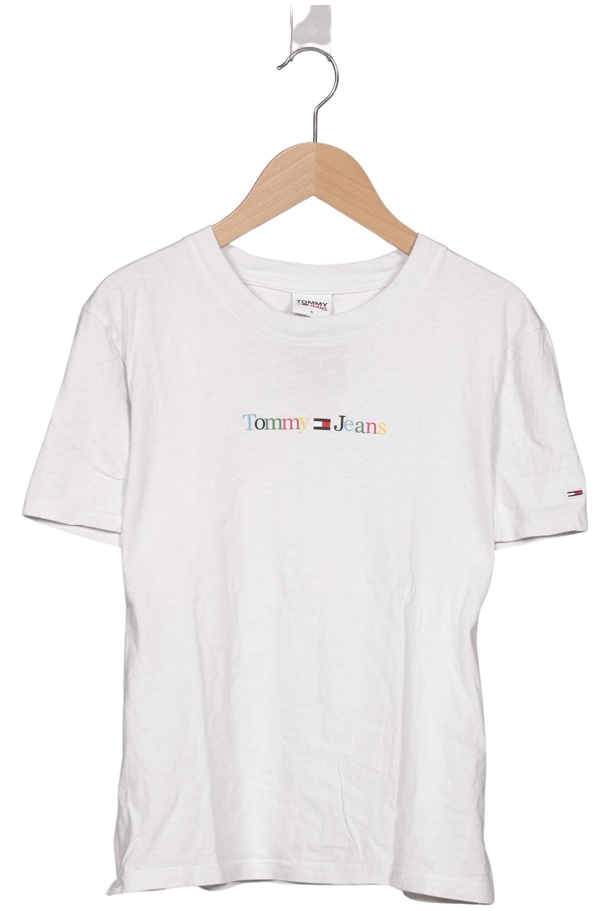 

Tommy Jeans Damen T-Shirt, weiß, Gr. 36