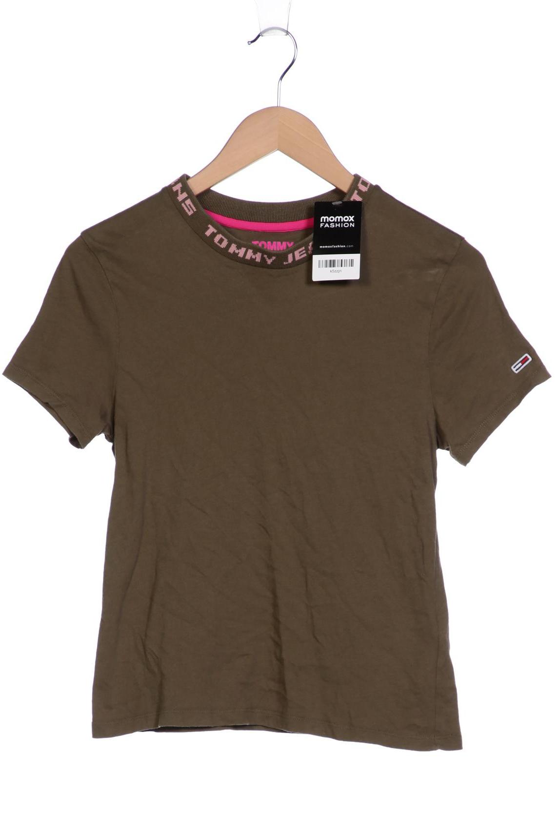 

Tommy Jeans Damen T-Shirt, grün, Gr. 36