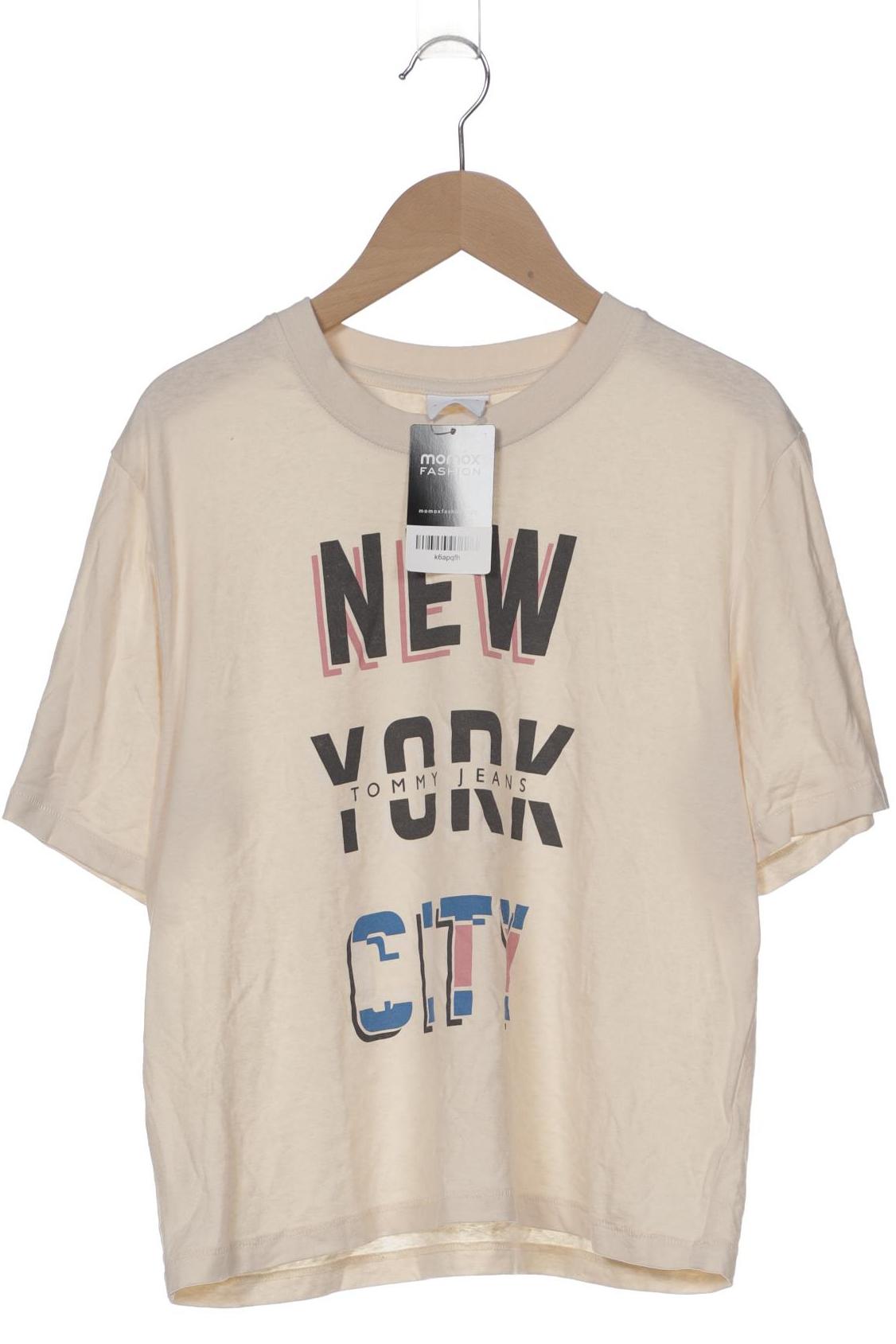 

Tommy Jeans Damen T-Shirt, beige, Gr. 36