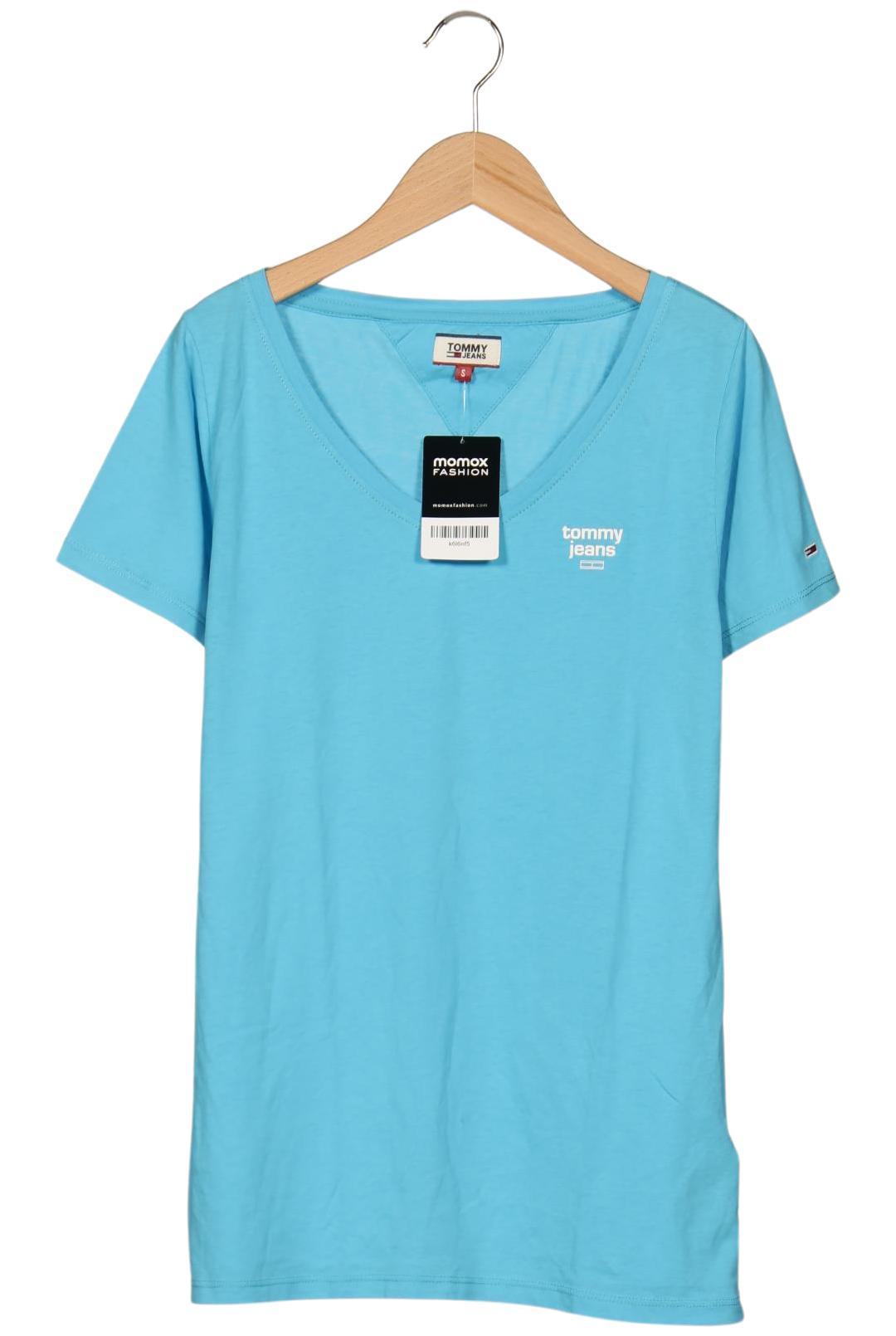 

Tommy Jeans Damen T-Shirt, blau, Gr. 36