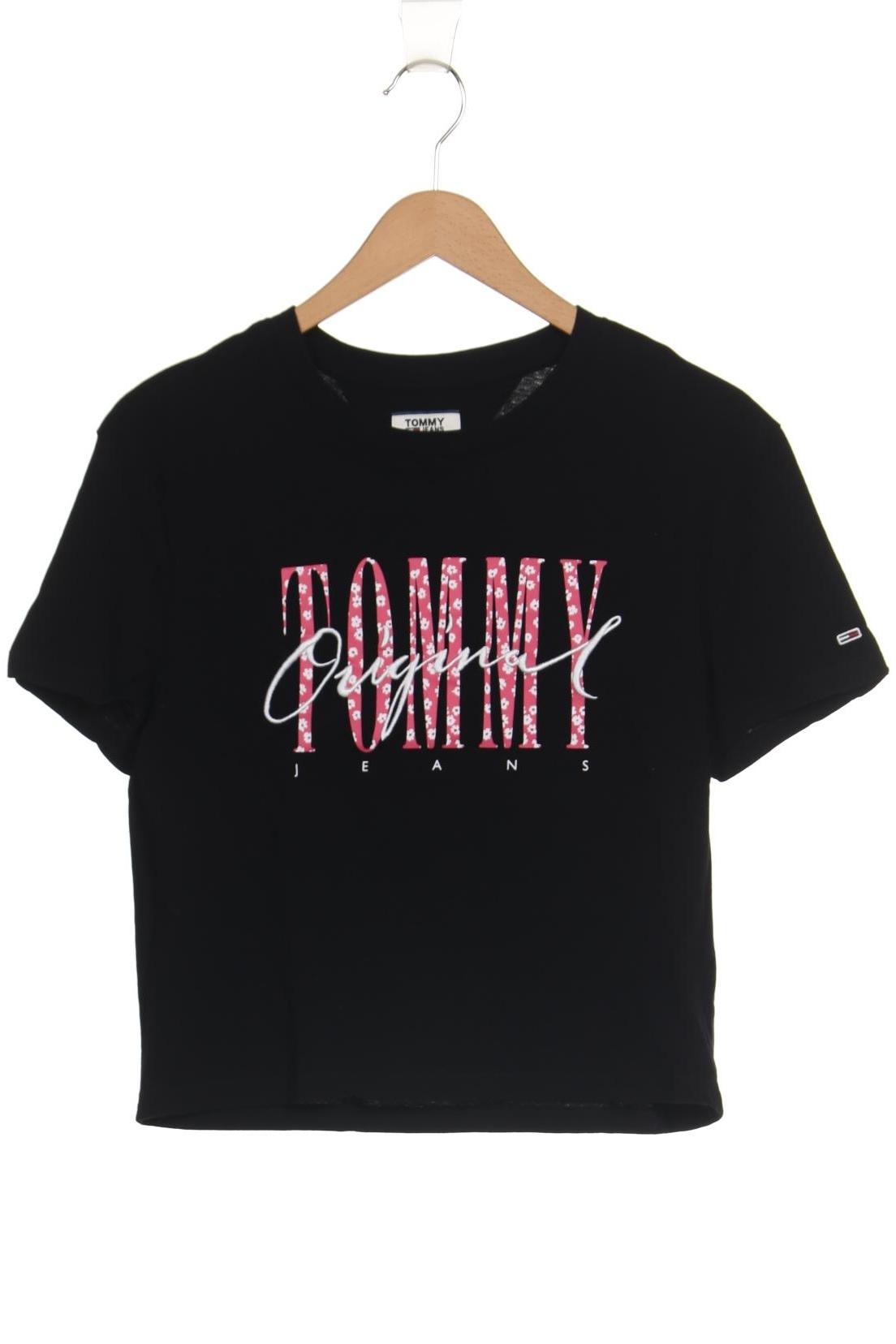

Tommy Jeans Damen T-Shirt, schwarz, Gr. 36