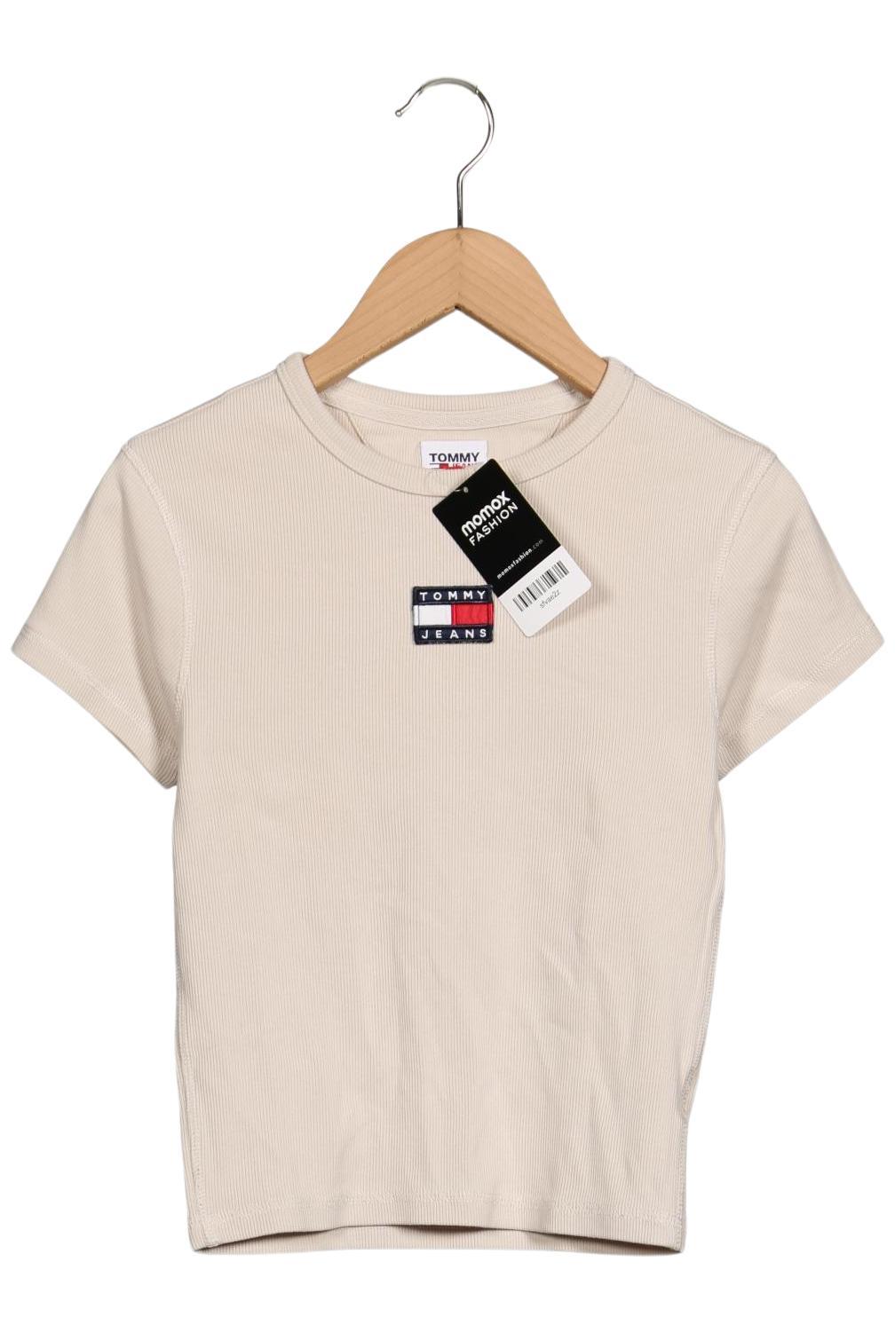 

Tommy Jeans Damen T-Shirt, beige, Gr. 34