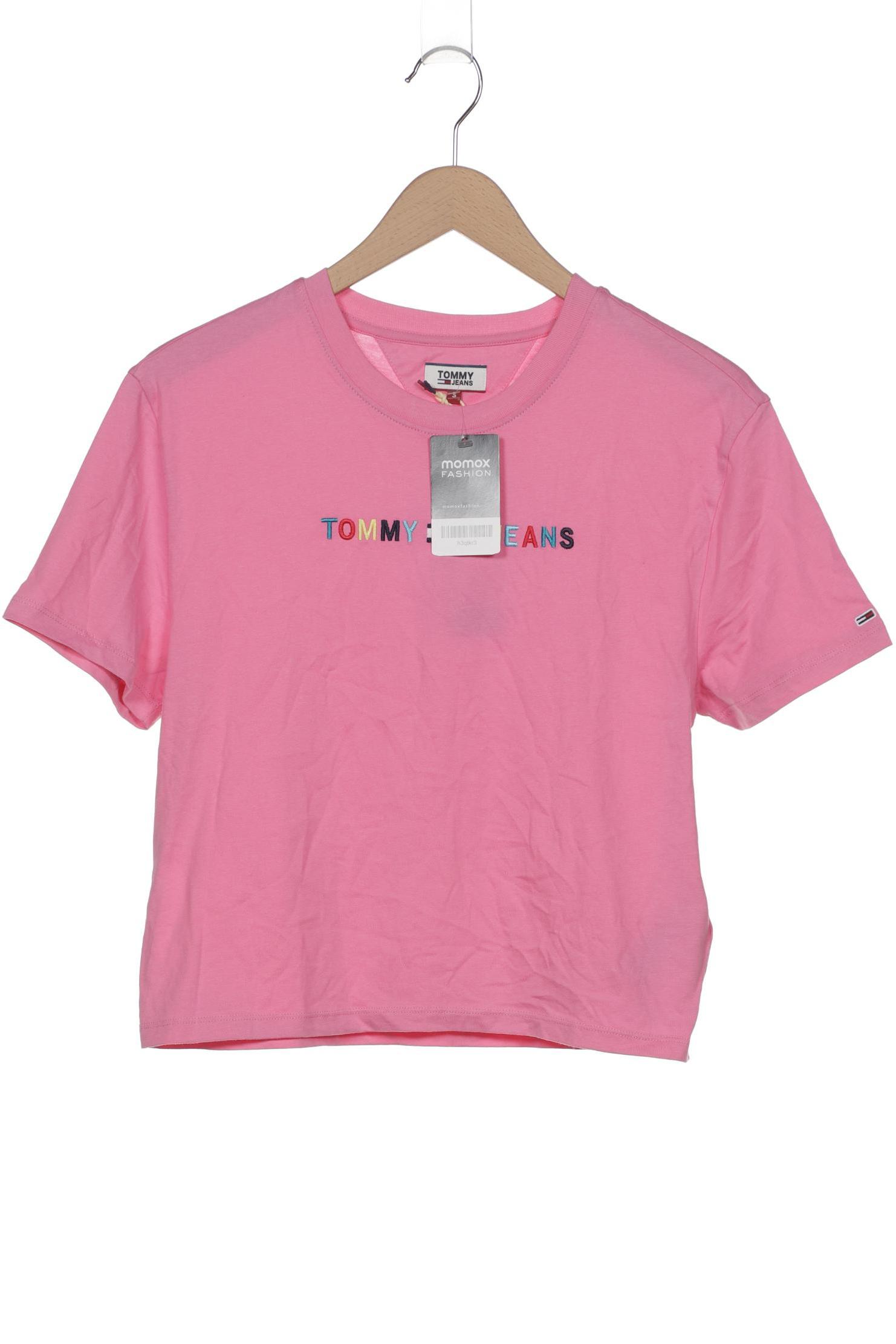 

Tommy Jeans Damen T-Shirt, pink, Gr. 36
