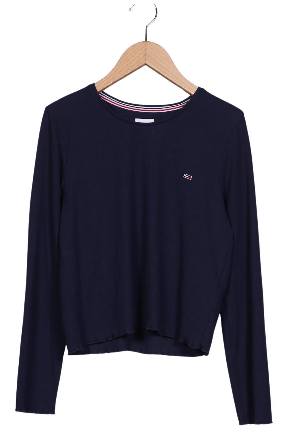 

Tommy Jeans Damen Langarmshirt, marineblau, Gr. 36