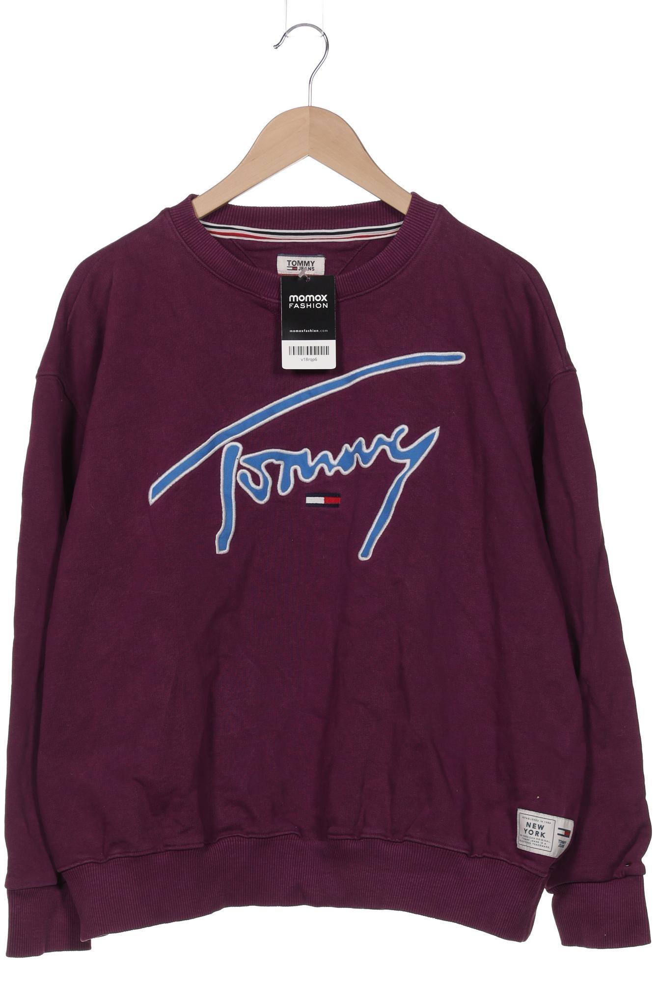

Tommy Jeans Damen Sweatshirt, bordeaux, Gr. 44