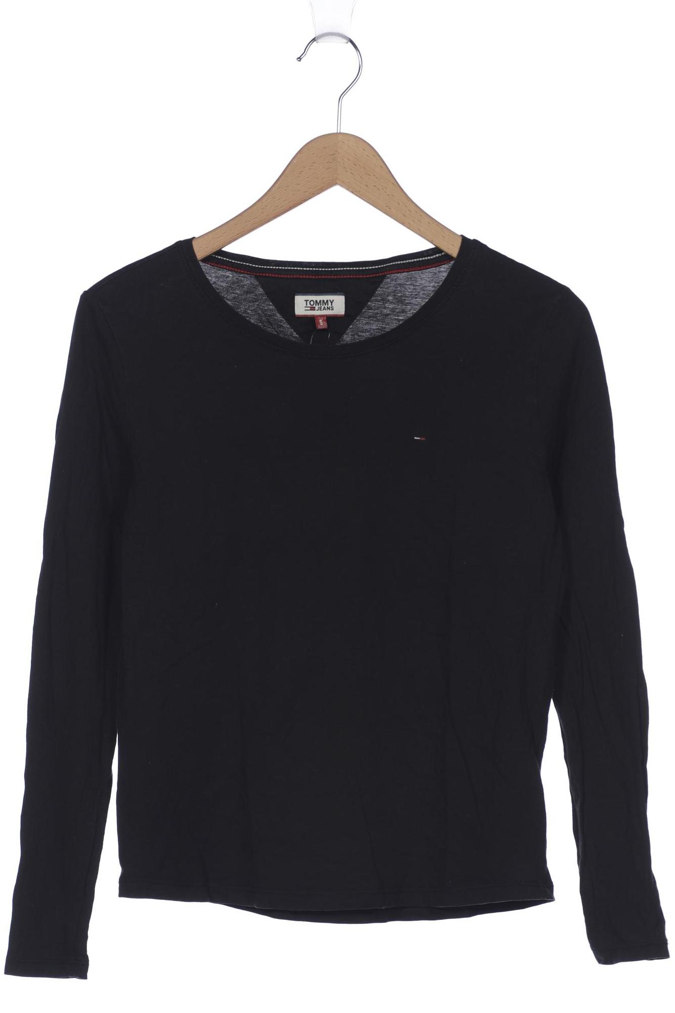 

Tommy Jeans Damen Langarmshirt, schwarz, Gr. 36