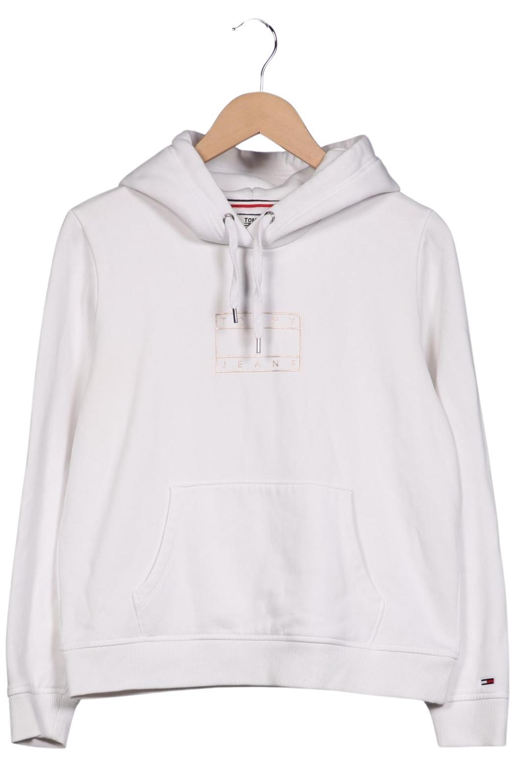

Tommy Jeans Damen Kapuzenpullover, weiß, Gr. 38