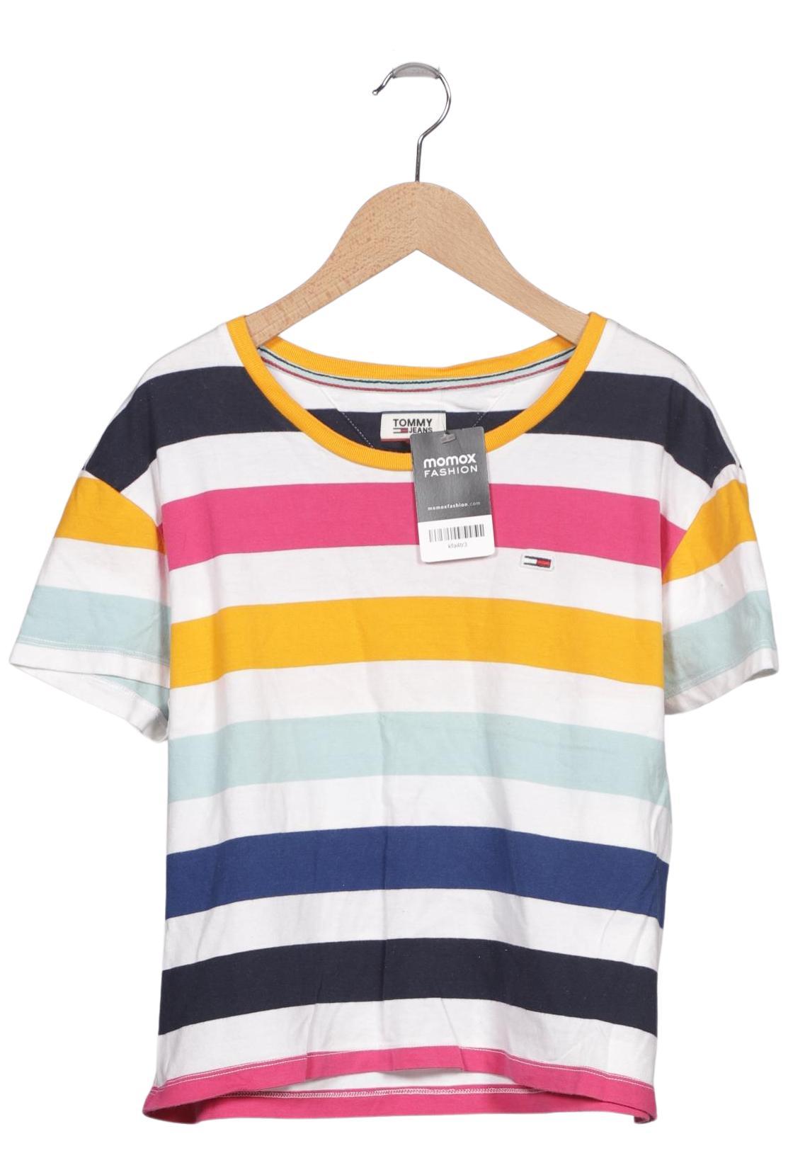 

Tommy Jeans Damen T-Shirt, mehrfarbig, Gr. 36