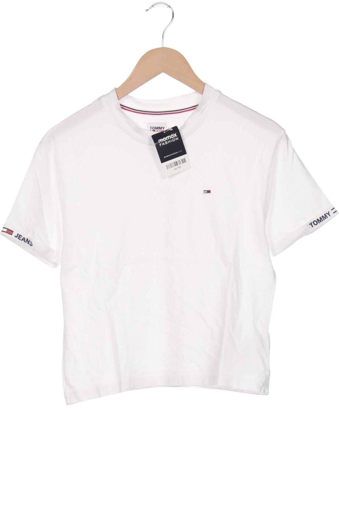 

Tommy Jeans Damen T-Shirt, weiß, Gr. 36