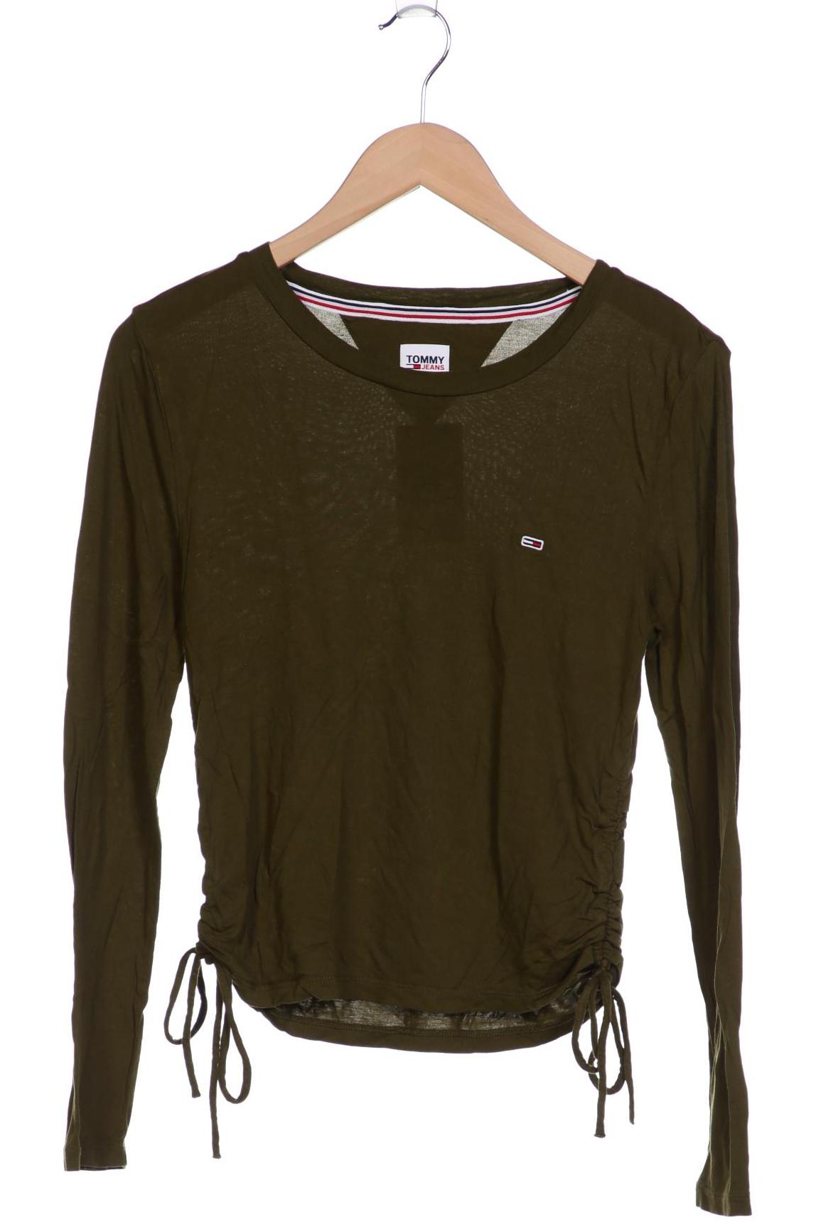 

Tommy Jeans Damen Langarmshirt, grün, Gr. 38