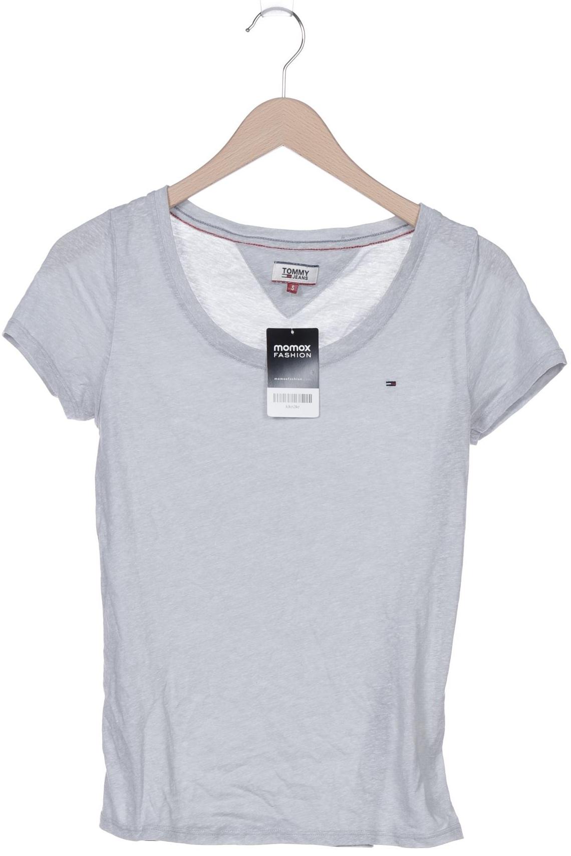 

Tommy Jeans Damen T-Shirt, grau, Gr. 36