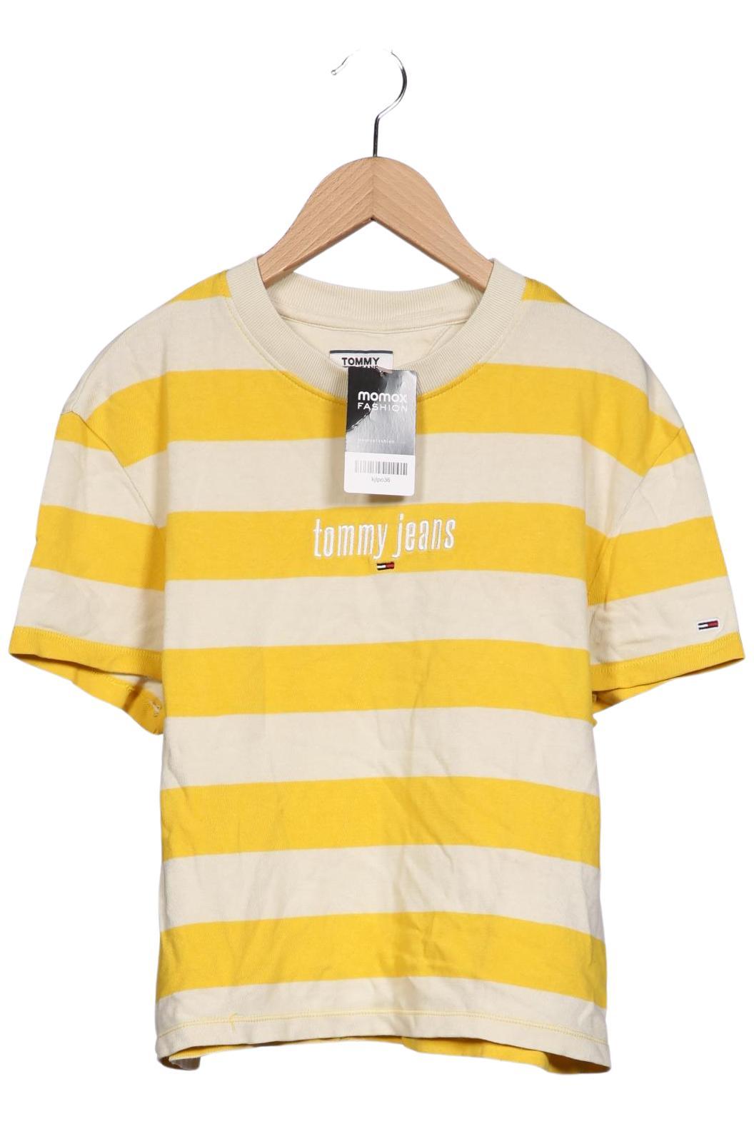 

Tommy Jeans Damen T-Shirt, mehrfarbig, Gr. 34