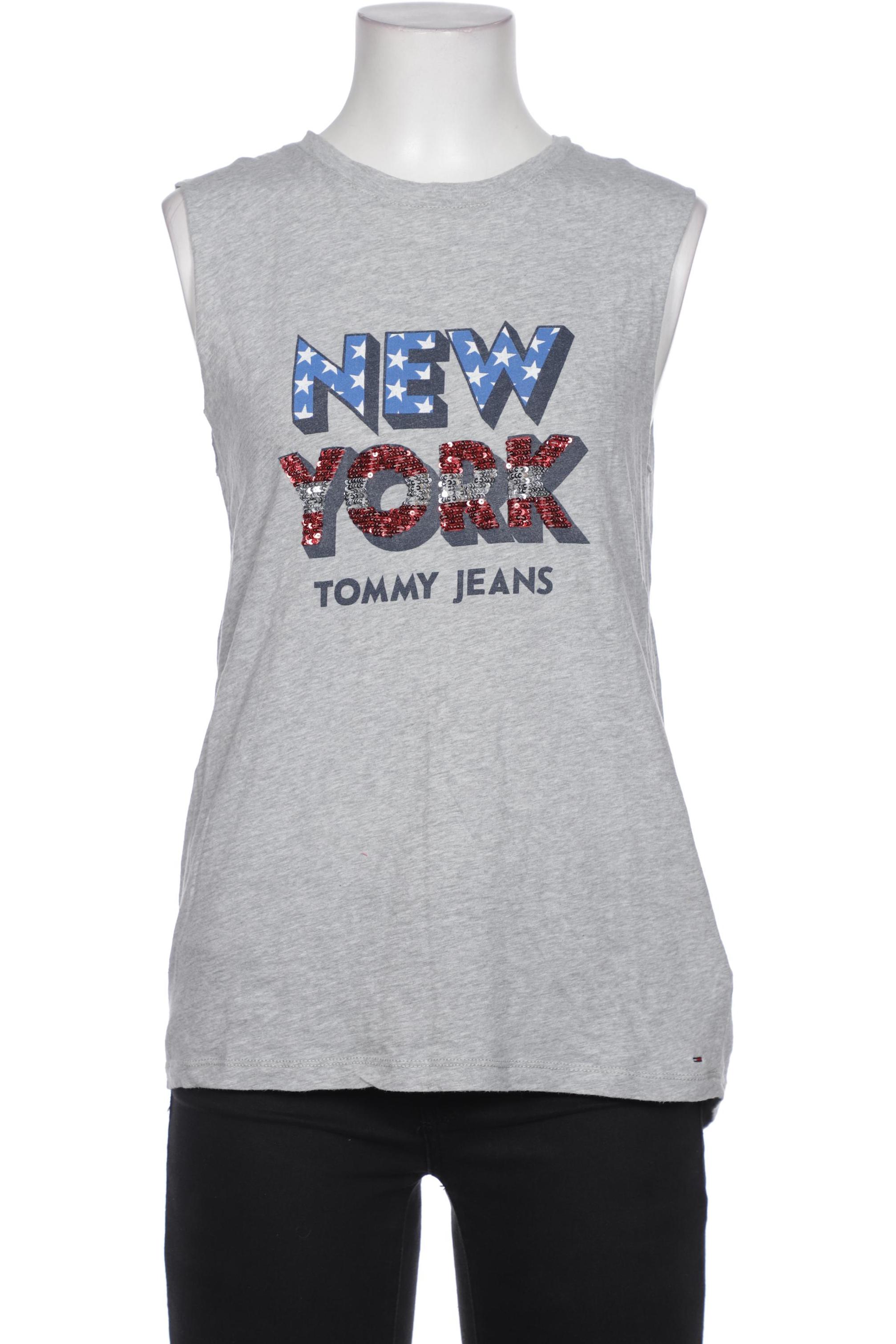

Tommy Jeans Damen Top, grau, Gr. 34