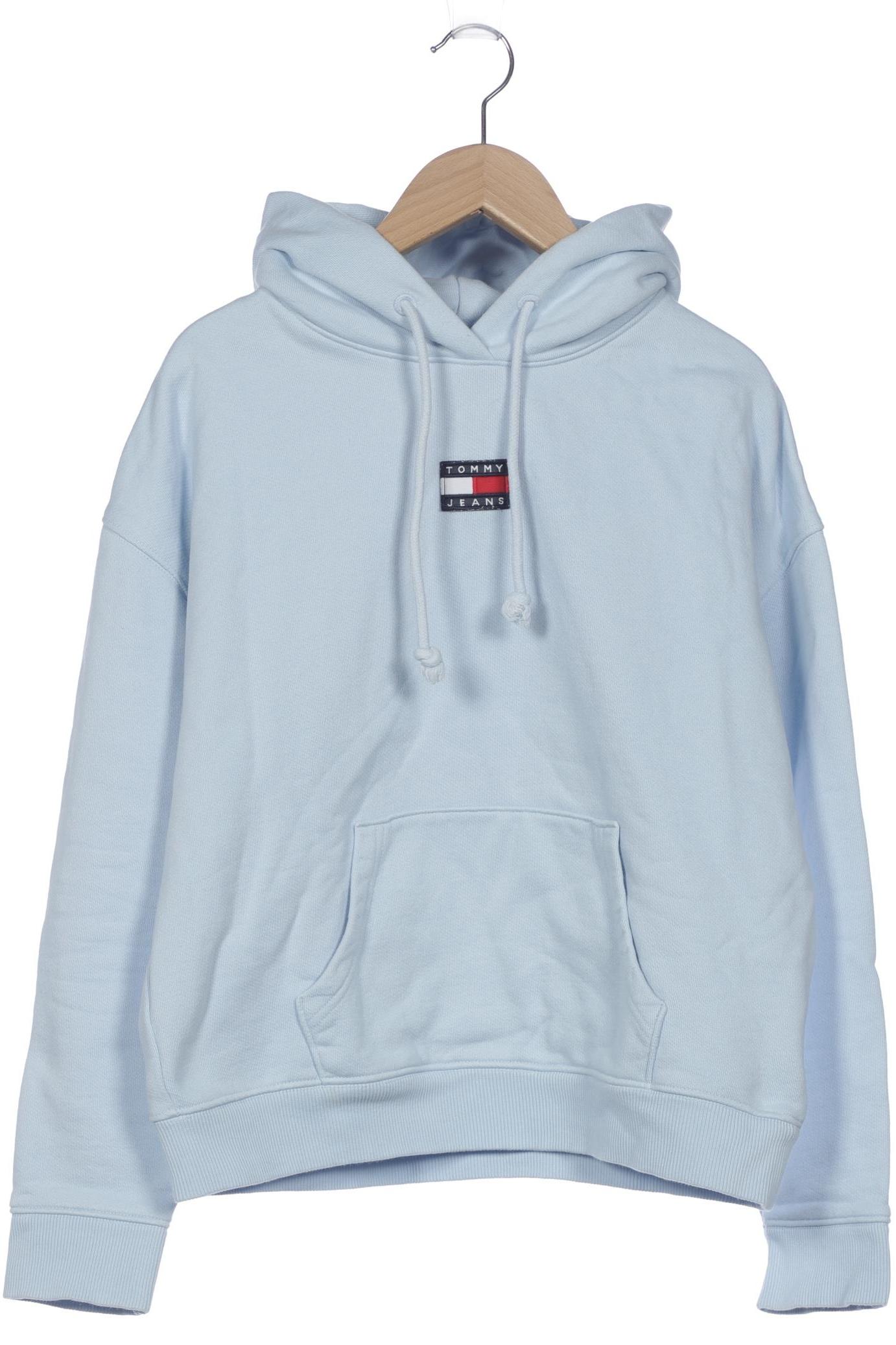 

Tommy Jeans Damen Kapuzenpullover, hellblau, Gr. 36