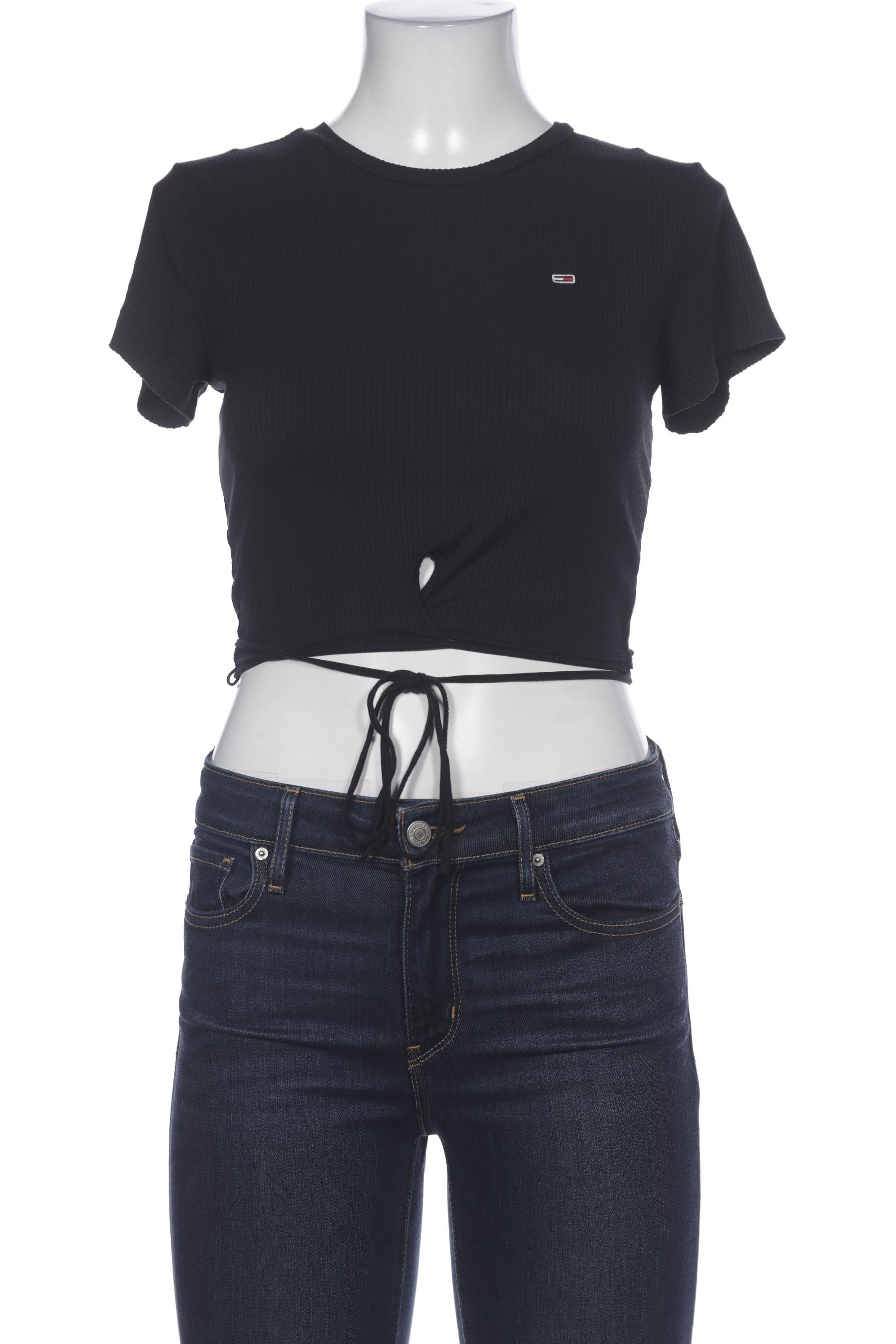 

Tommy Jeans Damen T-Shirt, schwarz, Gr. 38