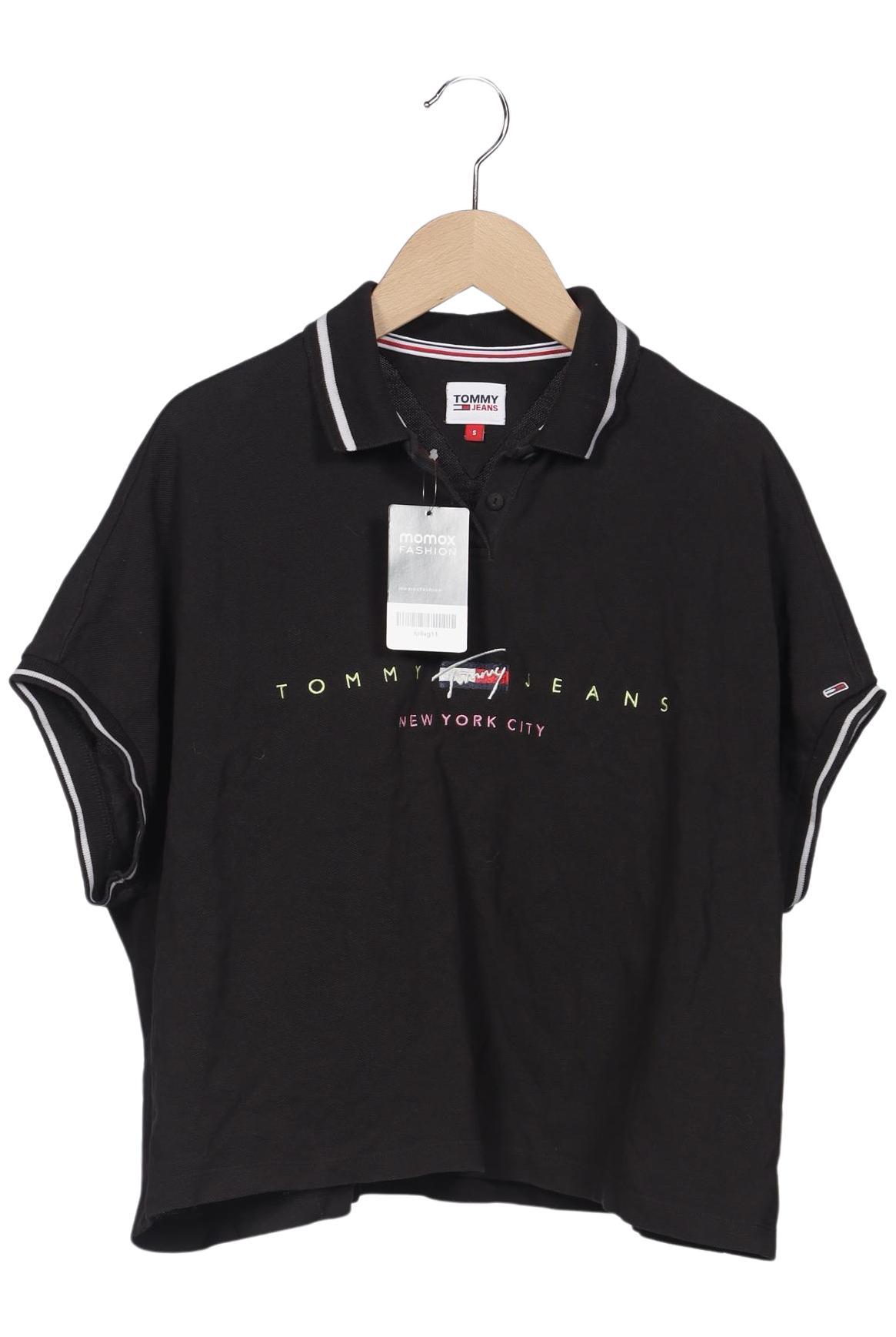 

Tommy Jeans Damen Poloshirt, schwarz, Gr. 36
