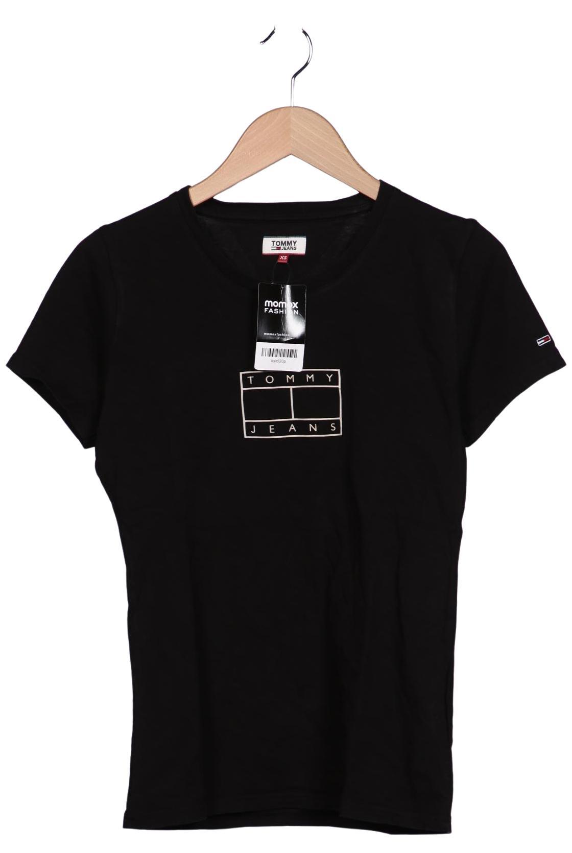 

Tommy Jeans Damen T-Shirt, schwarz, Gr. 34