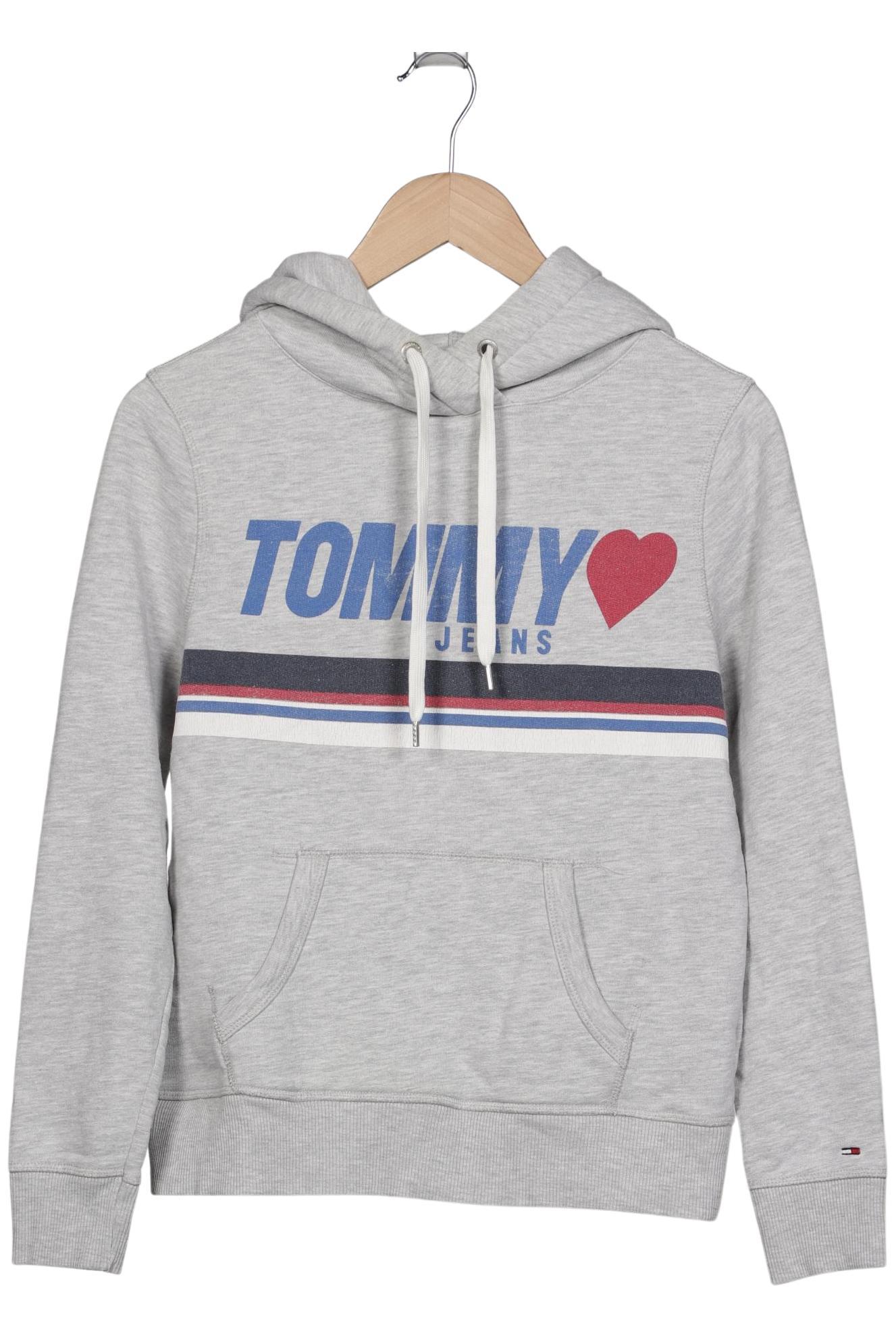 

Tommy Jeans Damen Kapuzenpullover, grau, Gr. 36