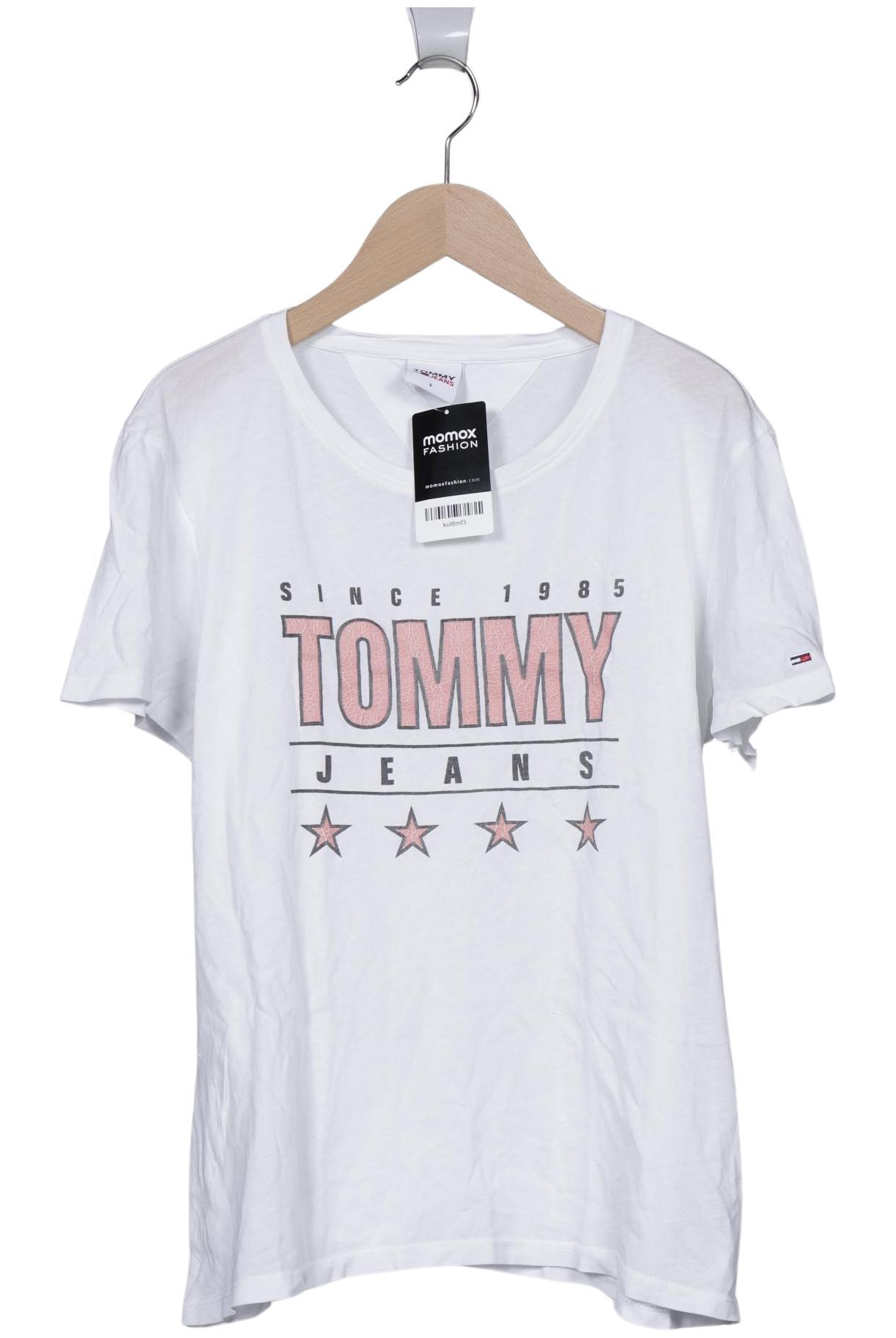 

Tommy Jeans Damen T-Shirt, weiß, Gr. 36