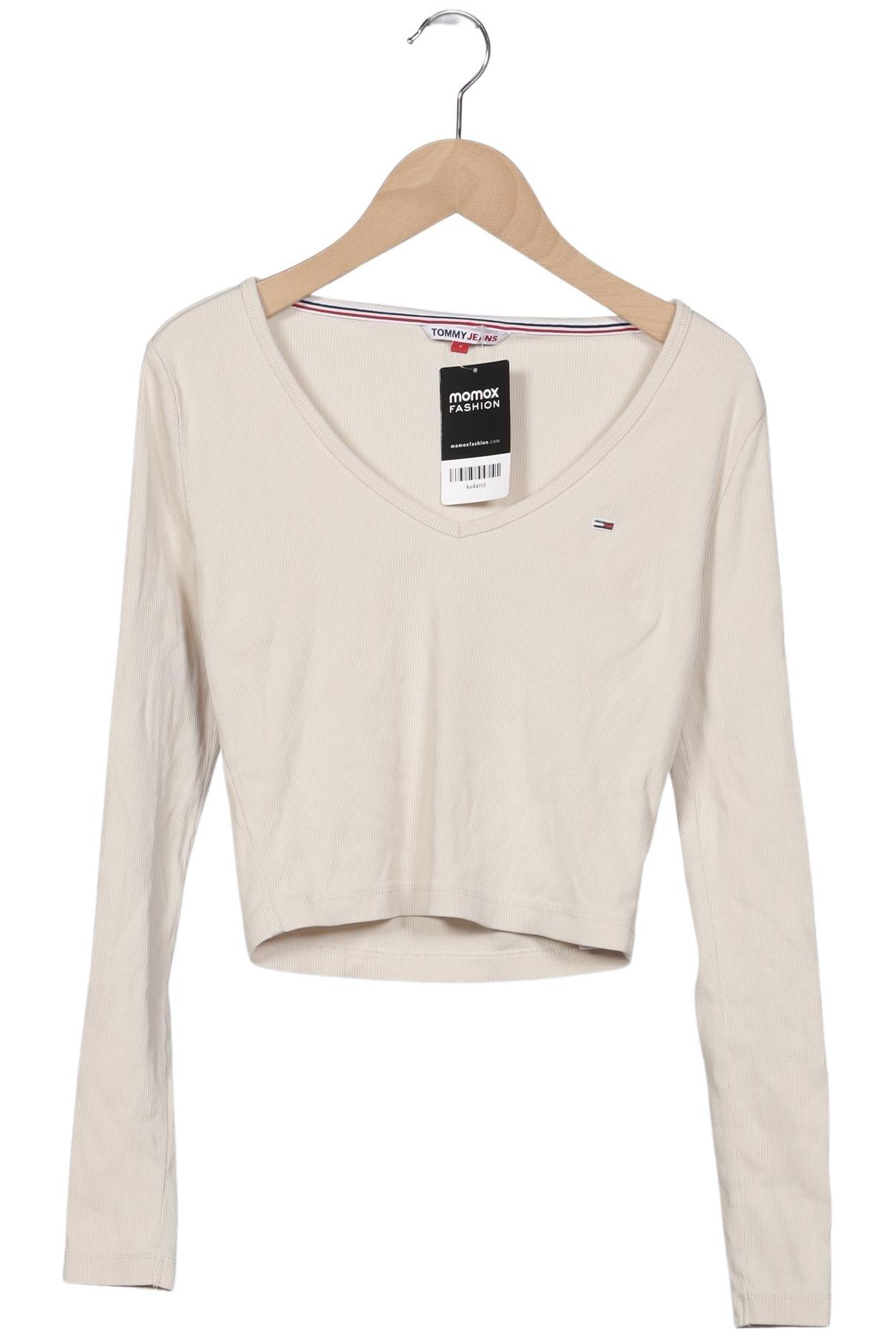 

Tommy Jeans Damen Langarmshirt, beige, Gr. 36