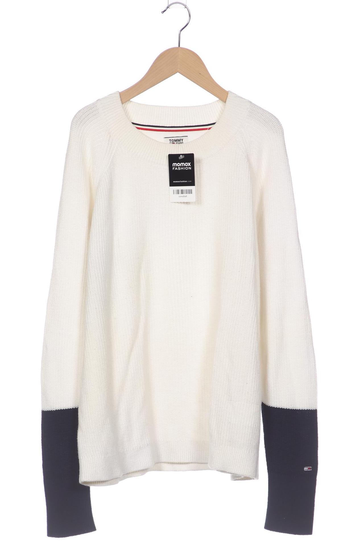 

Tommy Jeans Damen Pullover, weiß, Gr. 44