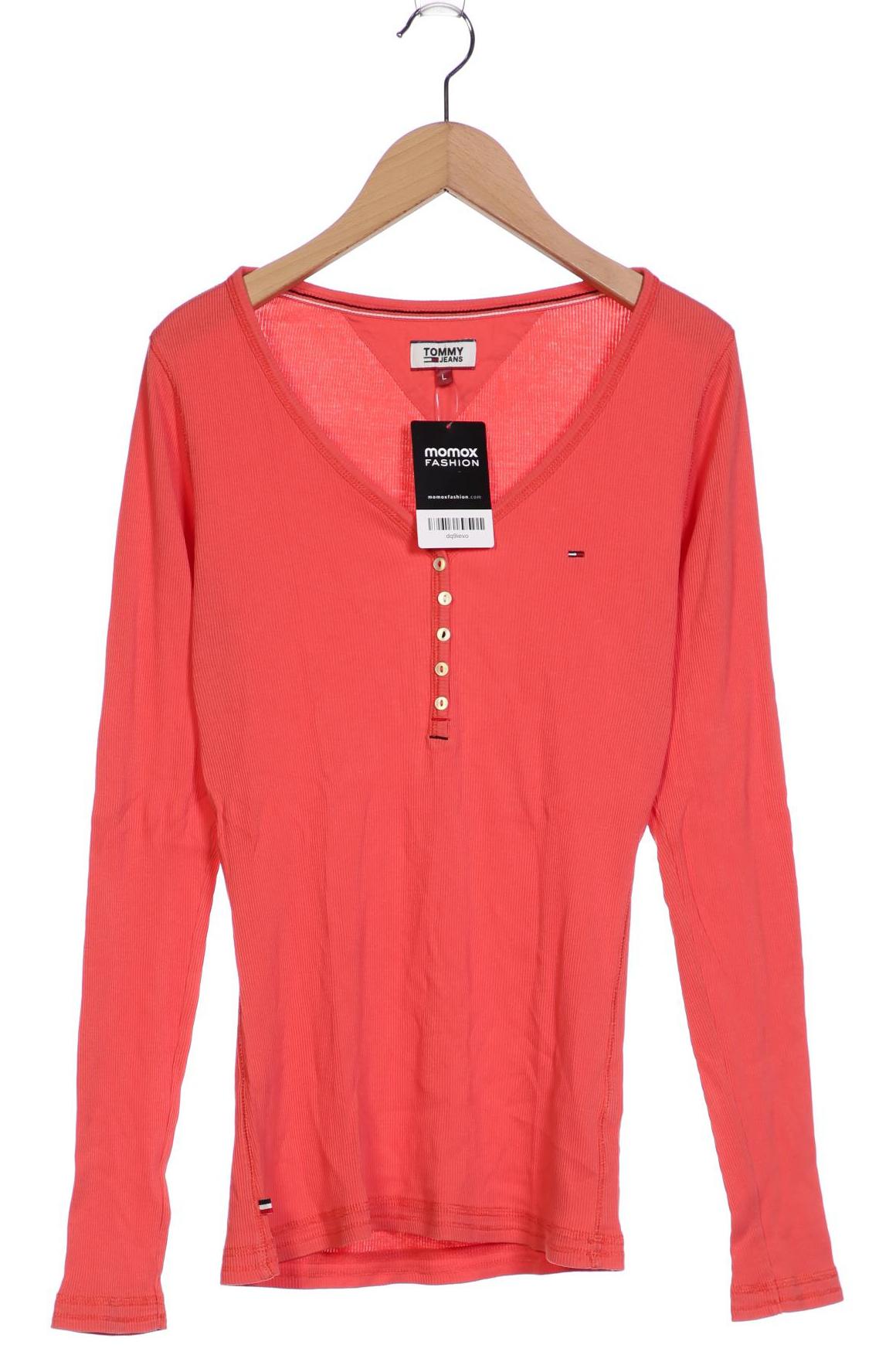 

Tommy Jeans Damen Langarmshirt, rot