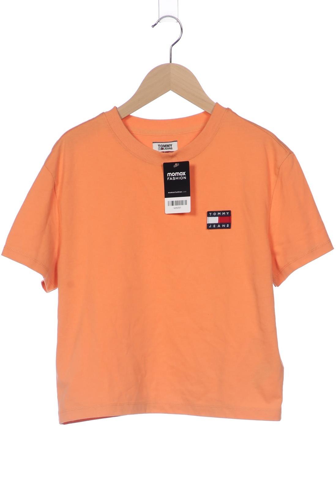 

Tommy Jeans Damen T-Shirt, orange, Gr. 34