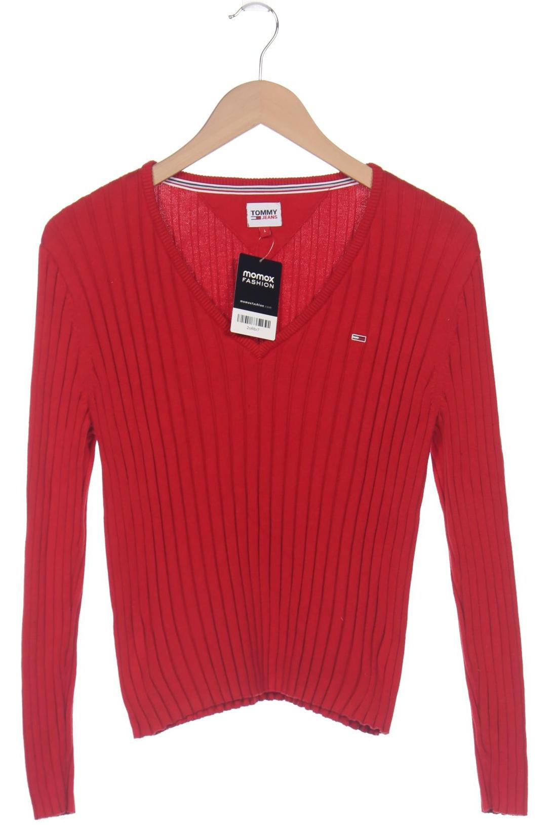 

Tommy Jeans Damen Pullover, rot, Gr. 42