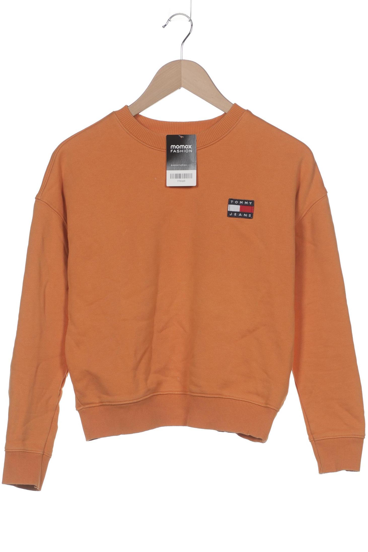 

Tommy Jeans Damen Sweatshirt, orange, Gr. 34