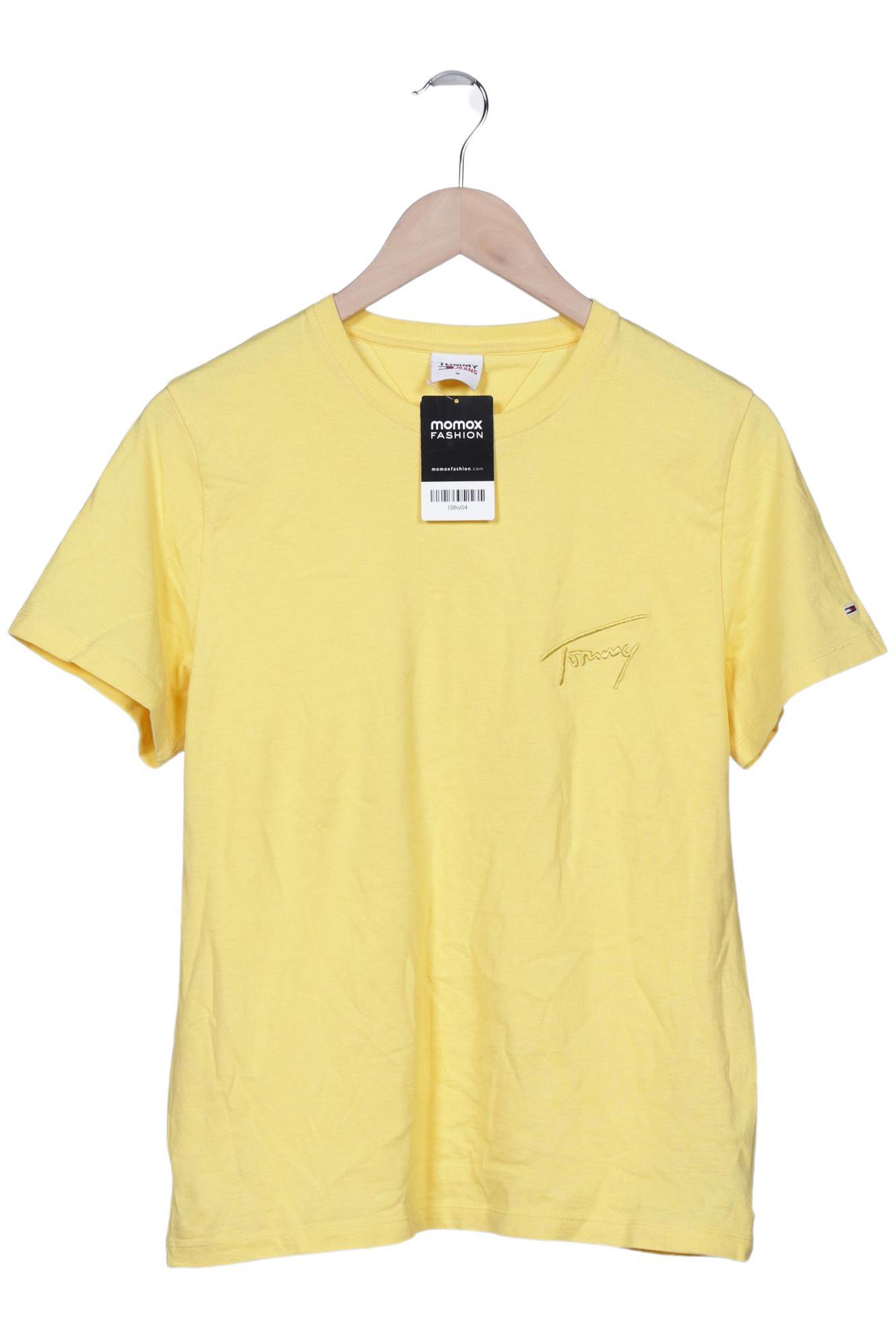 

Tommy Jeans Damen T-Shirt, gelb, Gr. 38