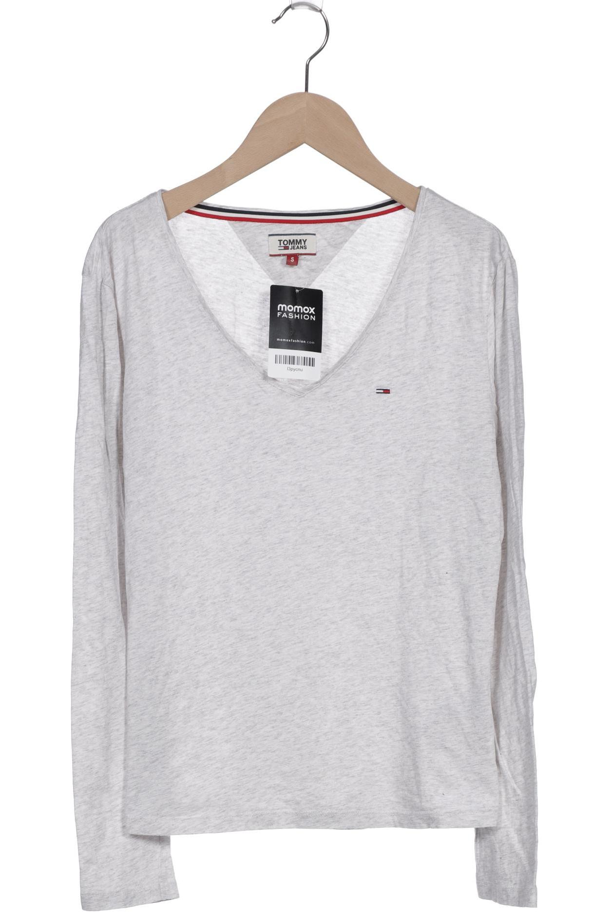 

Tommy Jeans Damen Langarmshirt, grau, Gr. 36