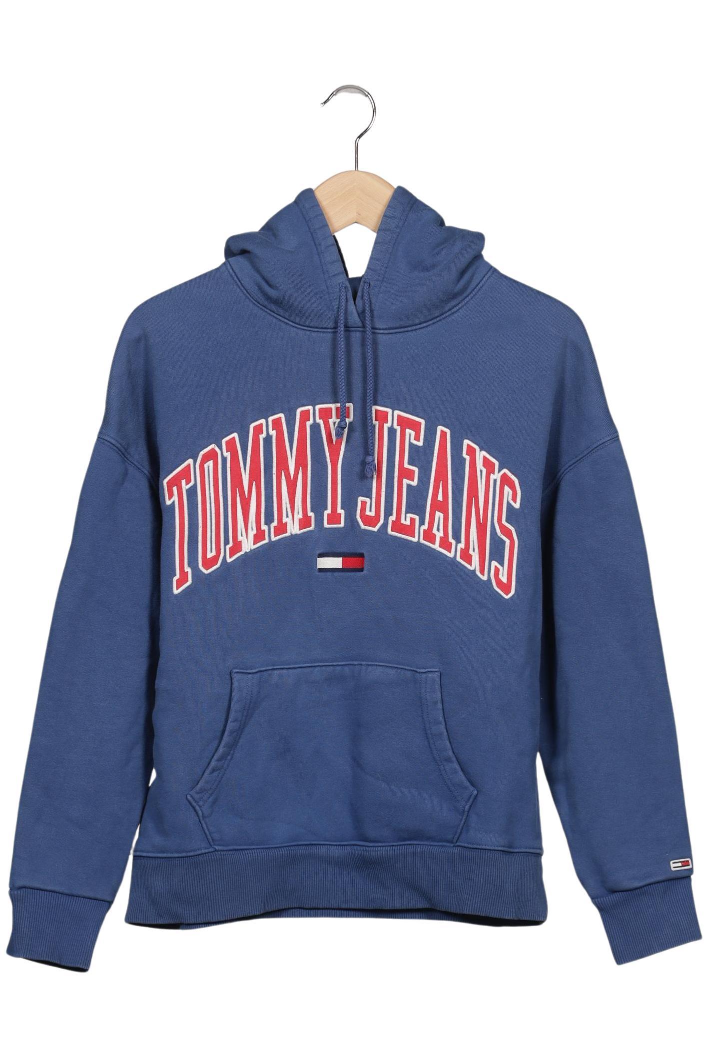 

Tommy Jeans Damen Kapuzenpullover, blau, Gr. 36