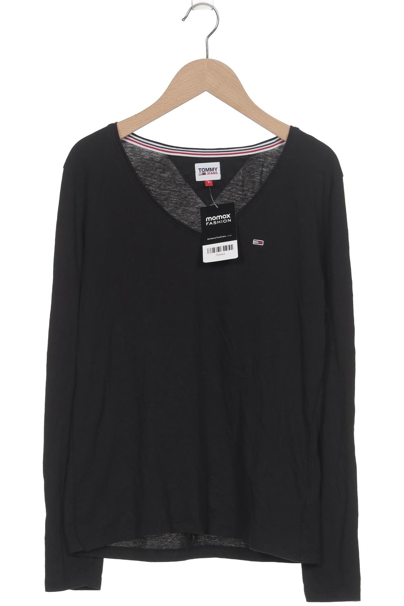 

Tommy Jeans Damen Langarmshirt, schwarz, Gr. 36