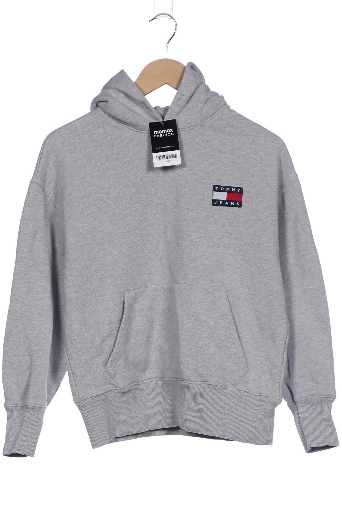 

Tommy Jeans Damen Kapuzenpullover, grau, Gr. 34