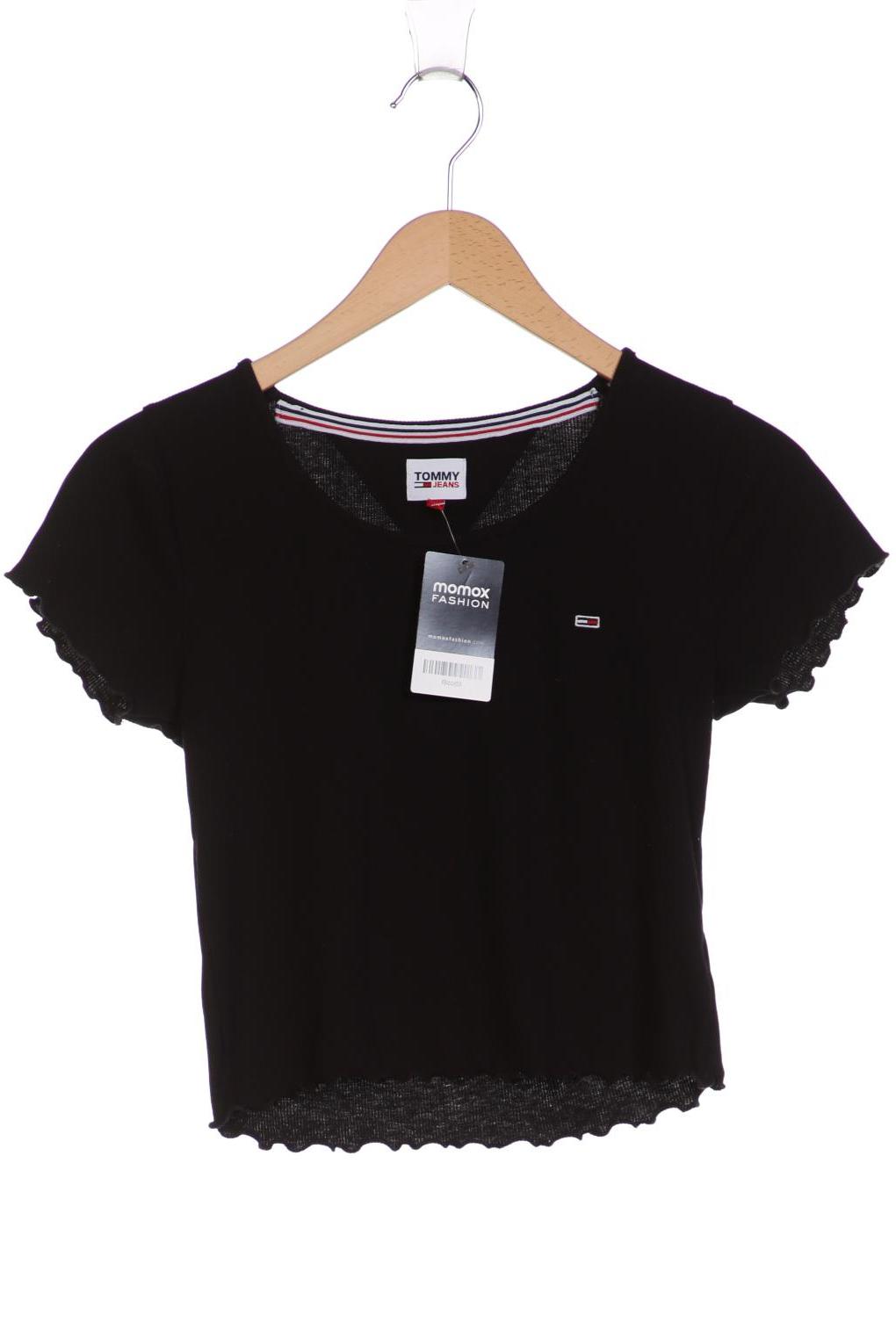 

Tommy Jeans Damen T-Shirt, schwarz, Gr. 38