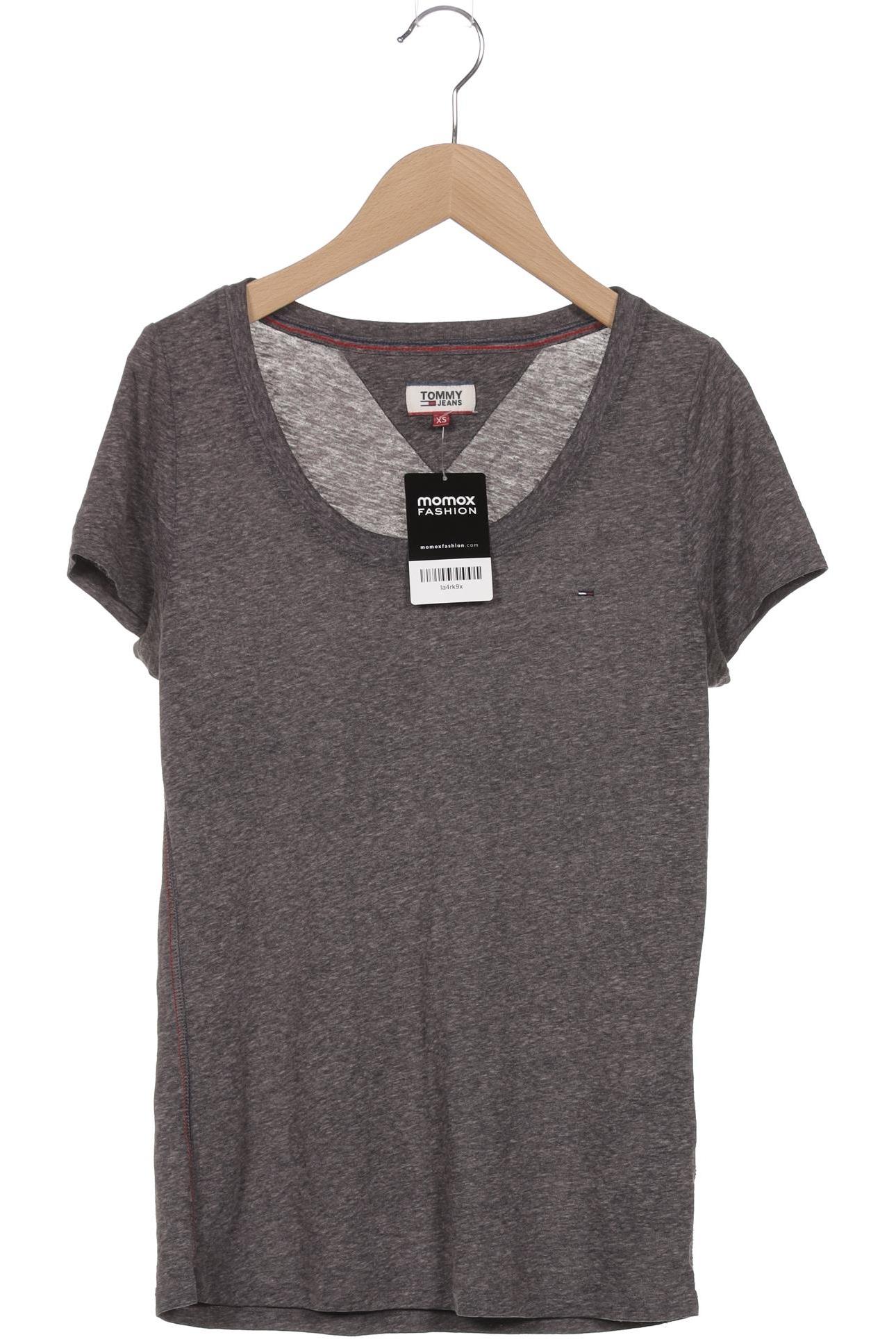 

Tommy Jeans Damen T-Shirt, grau, Gr. 34