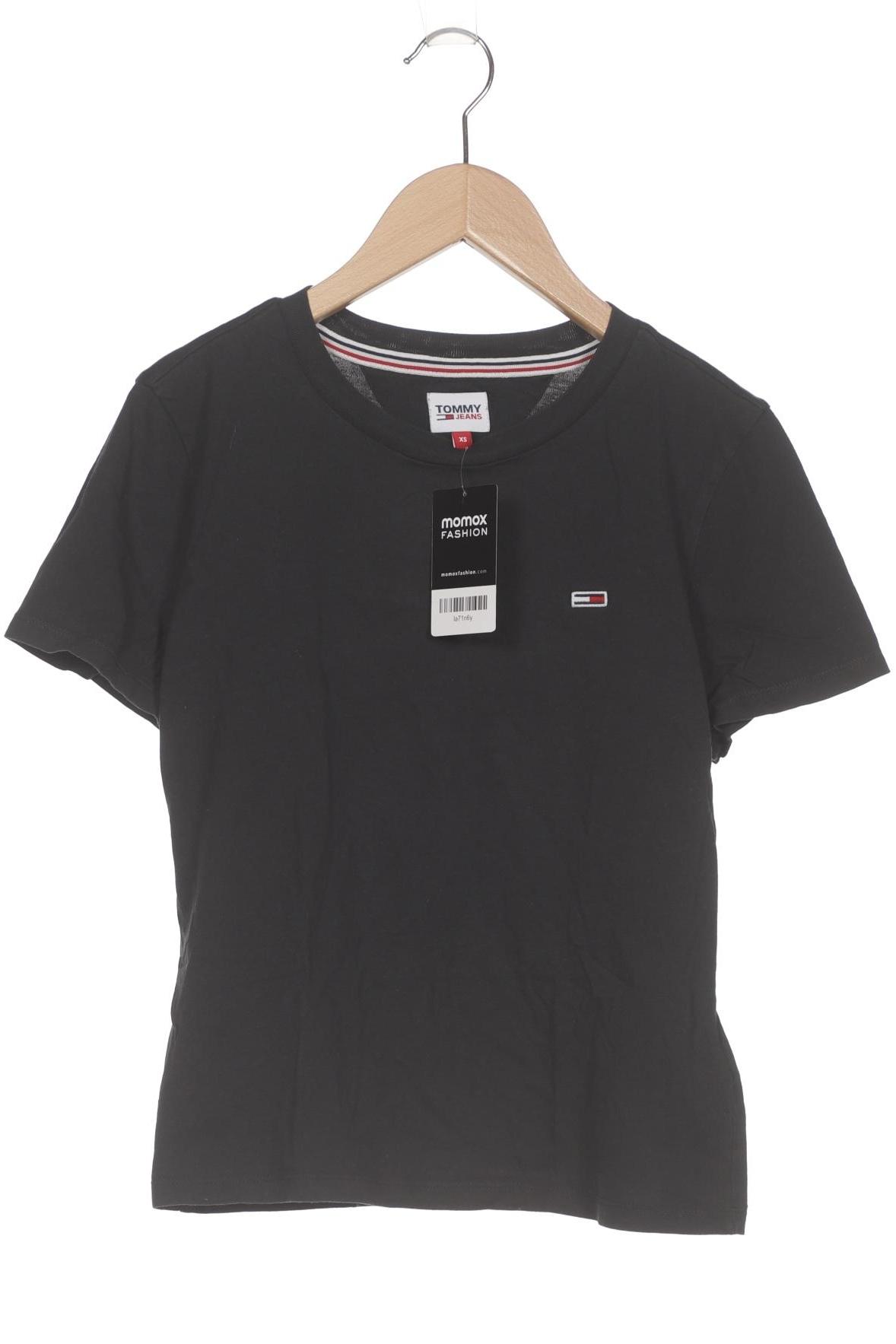 

Tommy Jeans Damen T-Shirt, schwarz, Gr. 34