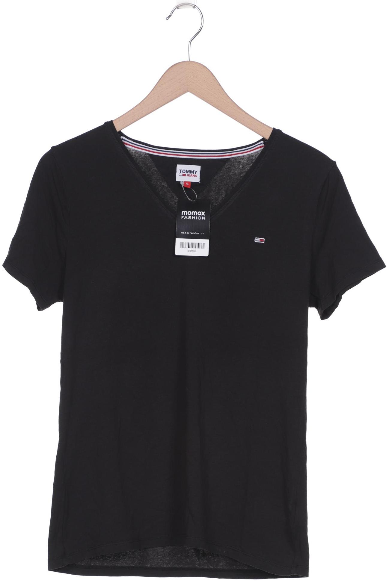 

Tommy Jeans Damen T-Shirt, schwarz