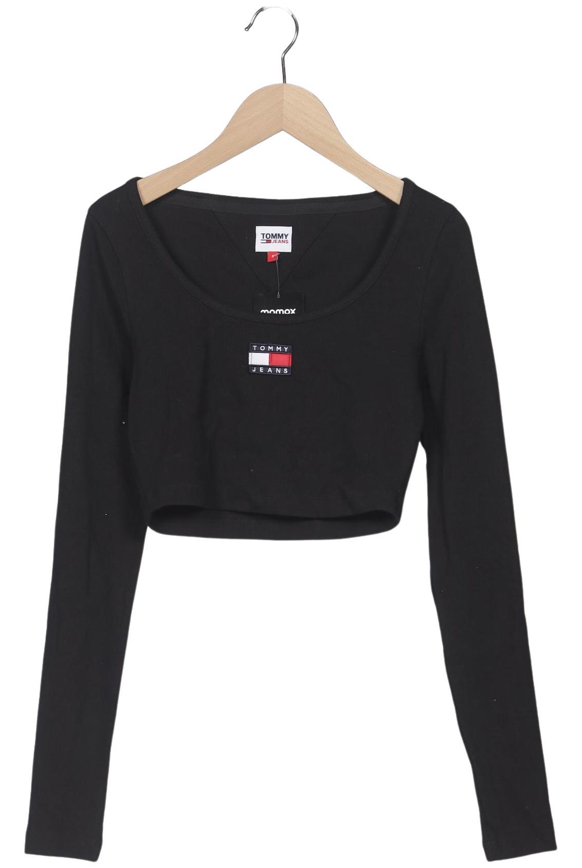 

Tommy Jeans Damen Langarmshirt, schwarz, Gr. 36