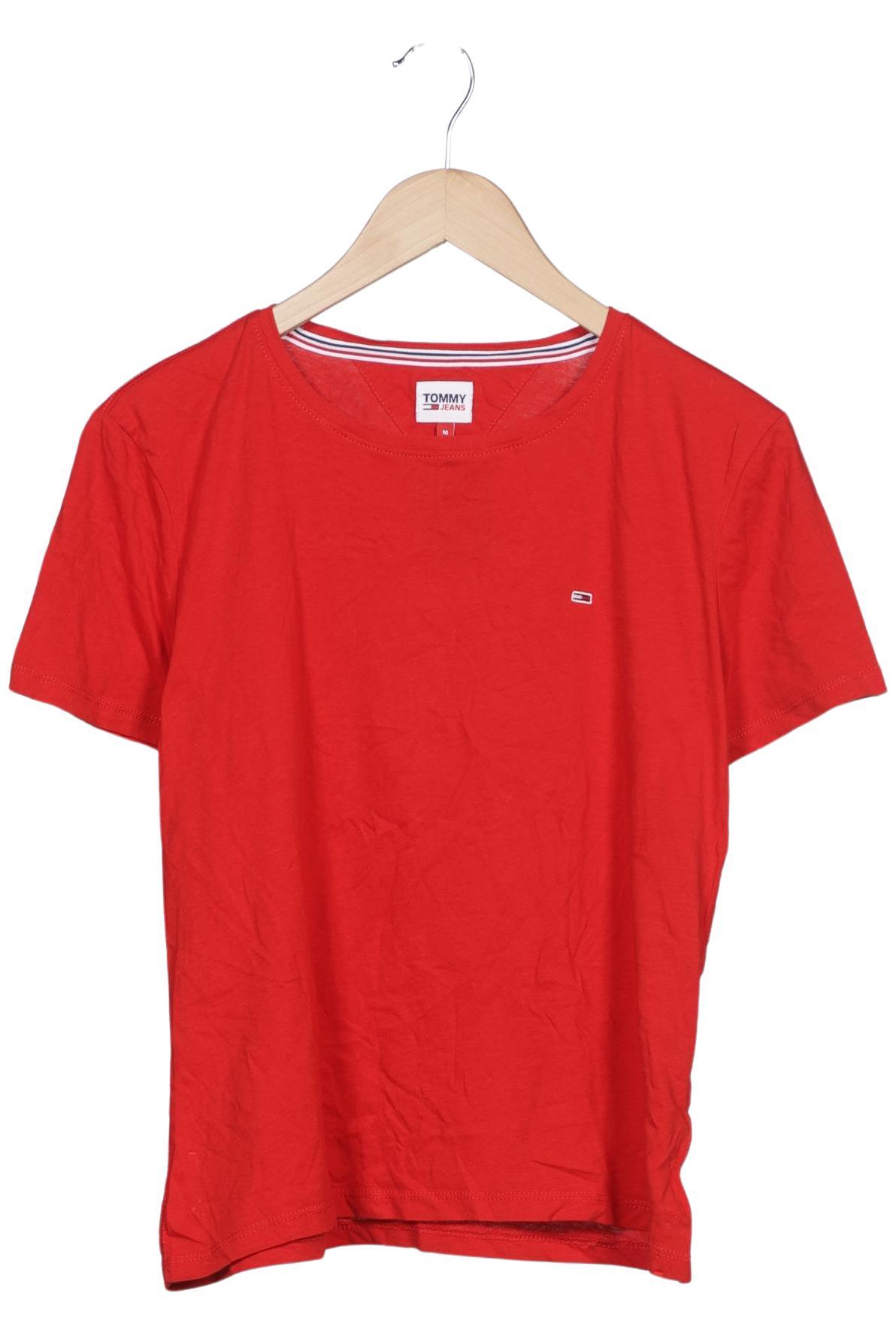 

Tommy Jeans Damen T-Shirt, rot, Gr. 38