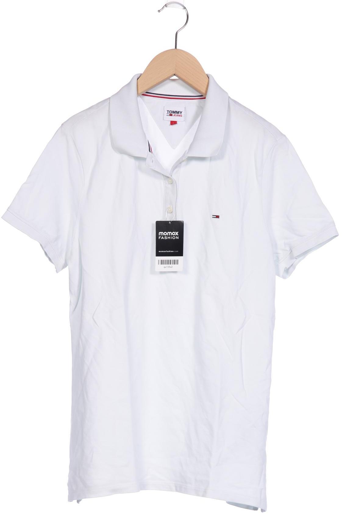 

Tommy Jeans Damen Poloshirt, weiß, Gr. 42