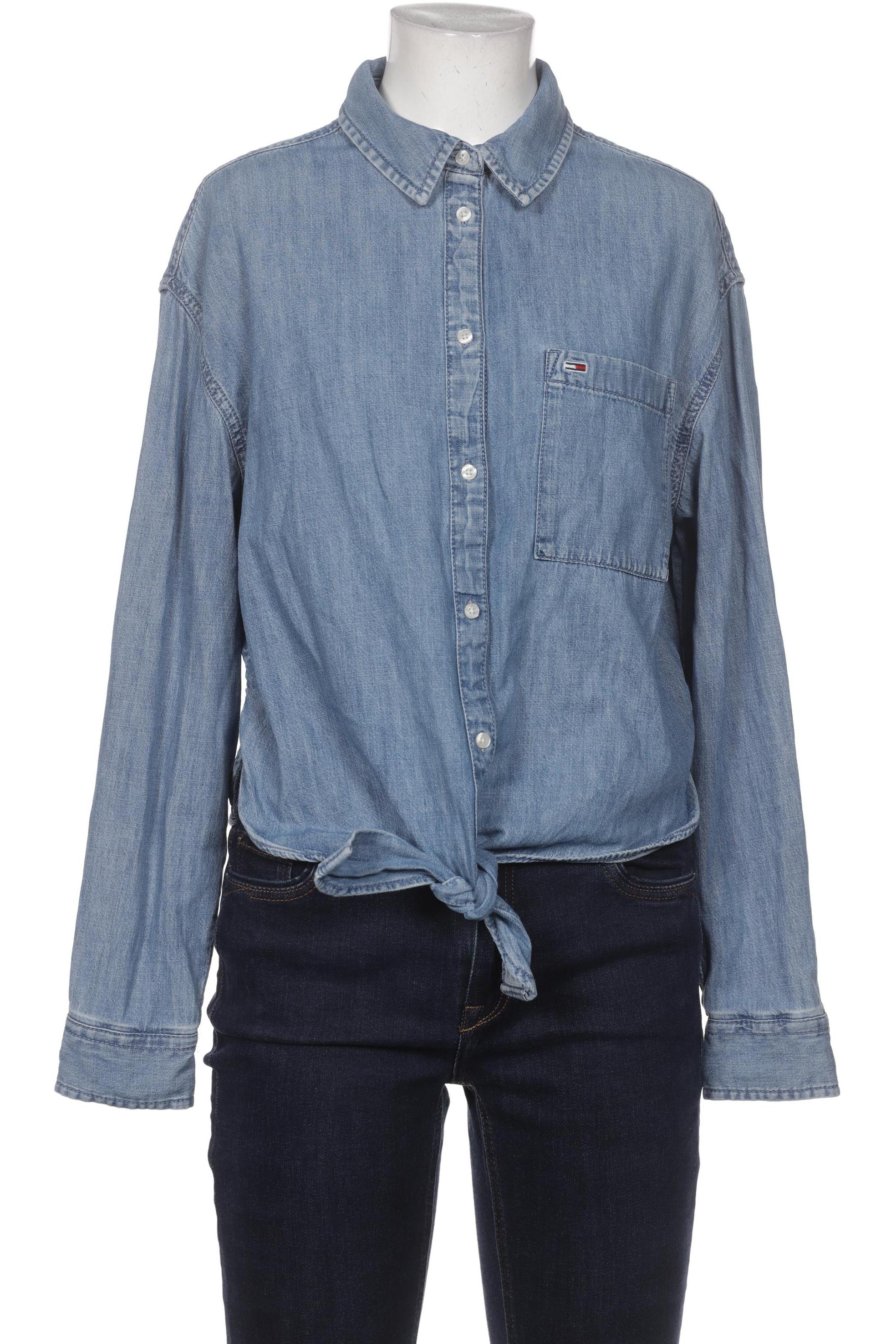 

Tommy Jeans Damen Bluse, blau, Gr. 38