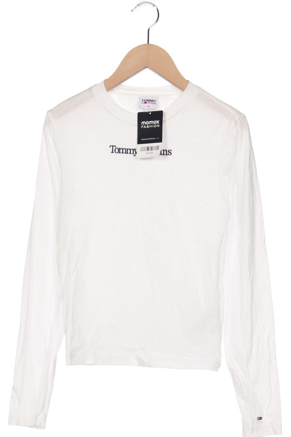 

Tommy Jeans Damen Langarmshirt, weiß