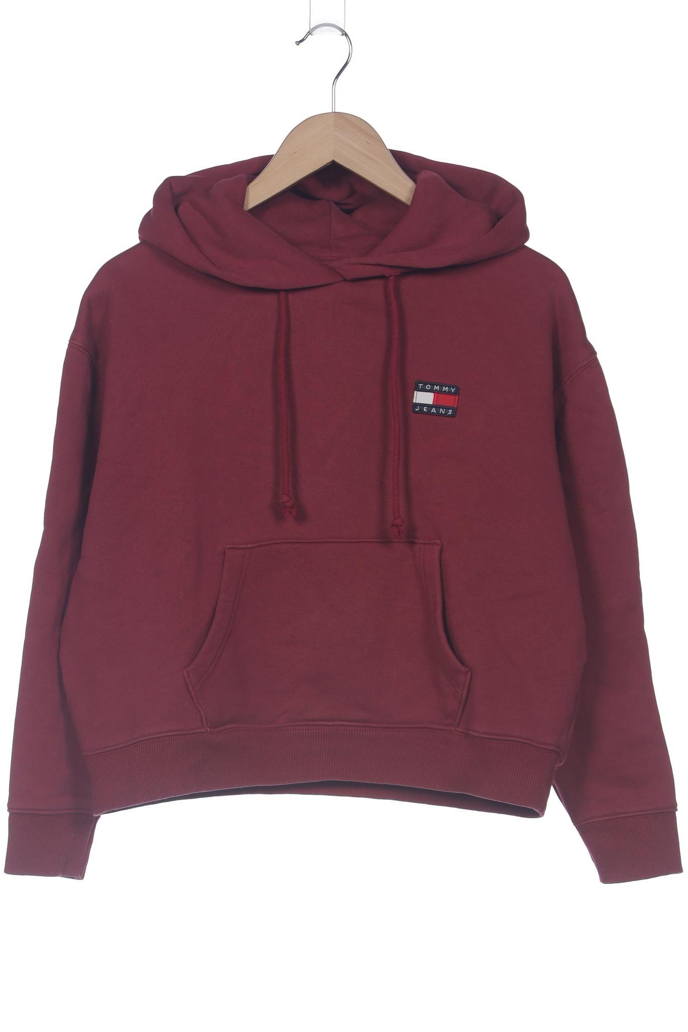 

Tommy Jeans Damen Kapuzenpullover, bordeaux, Gr. 36