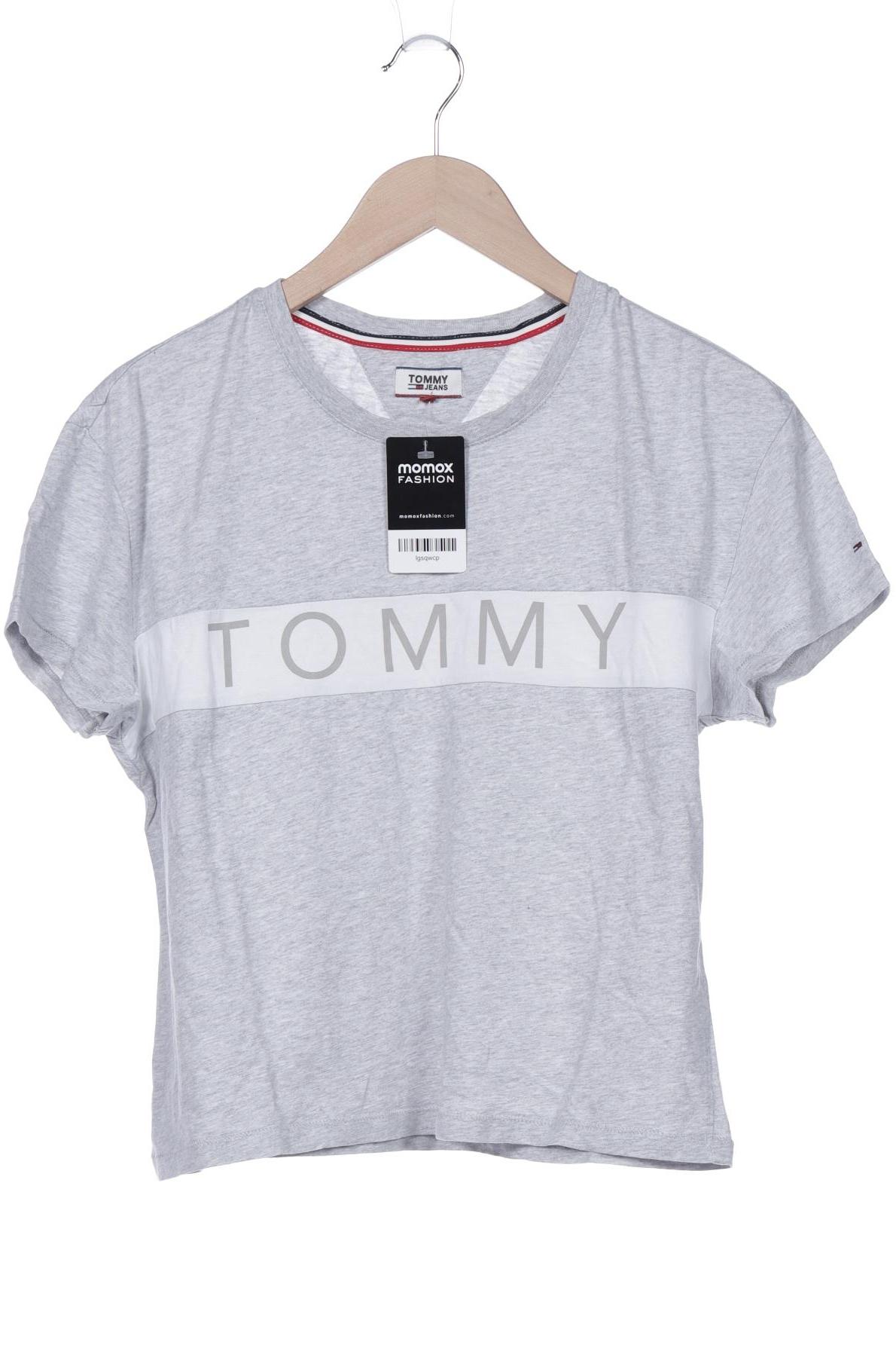 

Tommy Jeans Damen T-Shirt, grau, Gr. 36