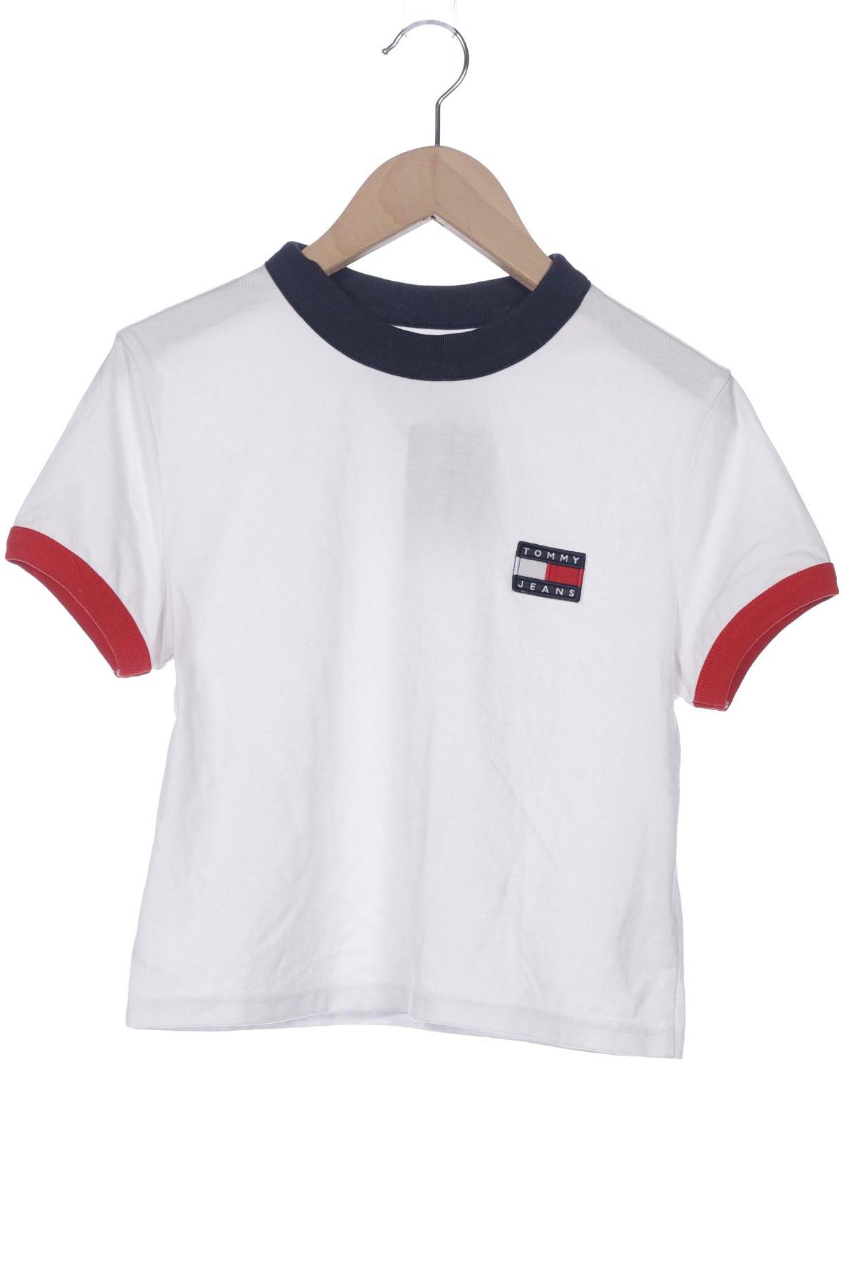 

Tommy Jeans Damen T-Shirt, weiß, Gr. 34