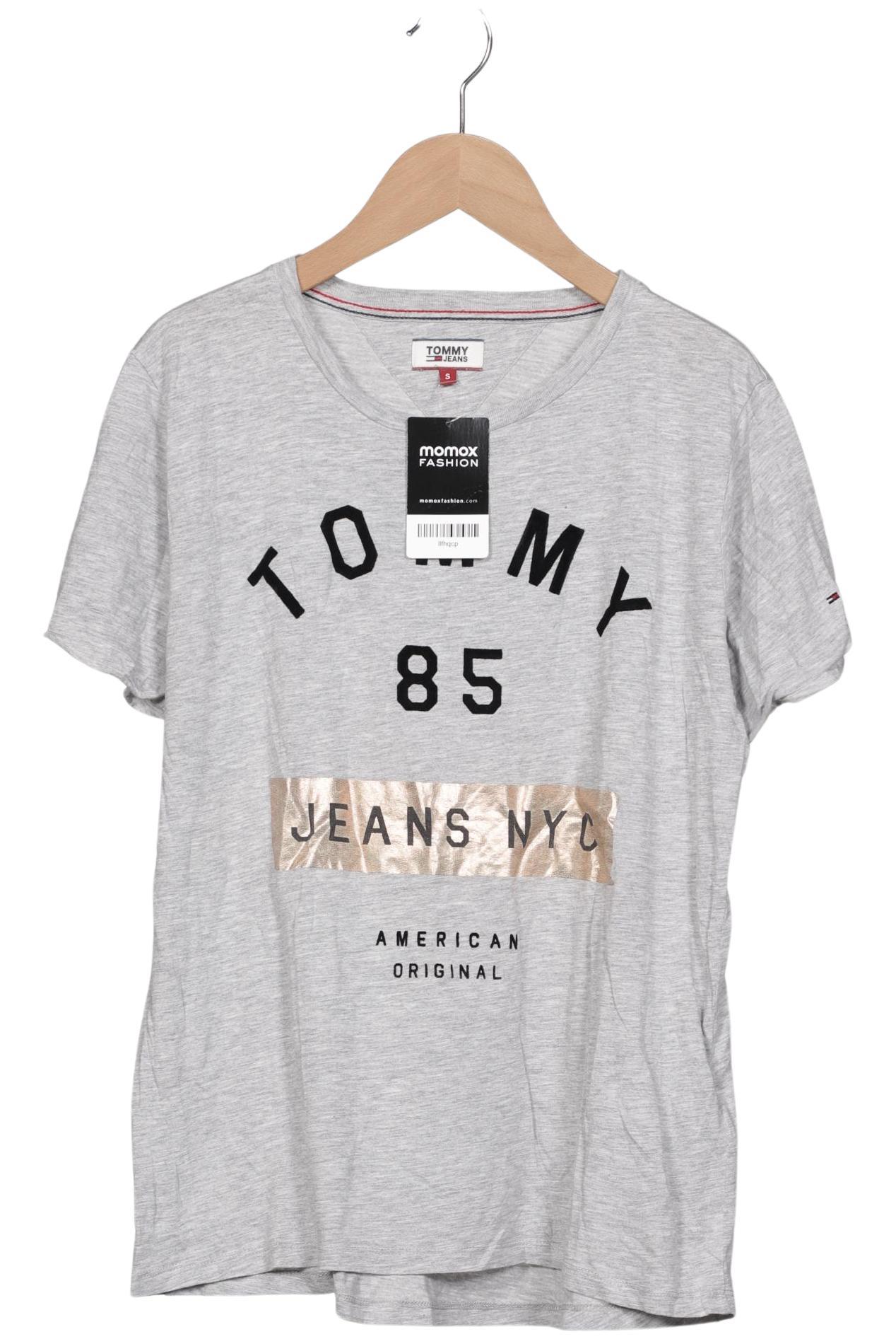 

Tommy Jeans Damen T-Shirt, grau, Gr. 36