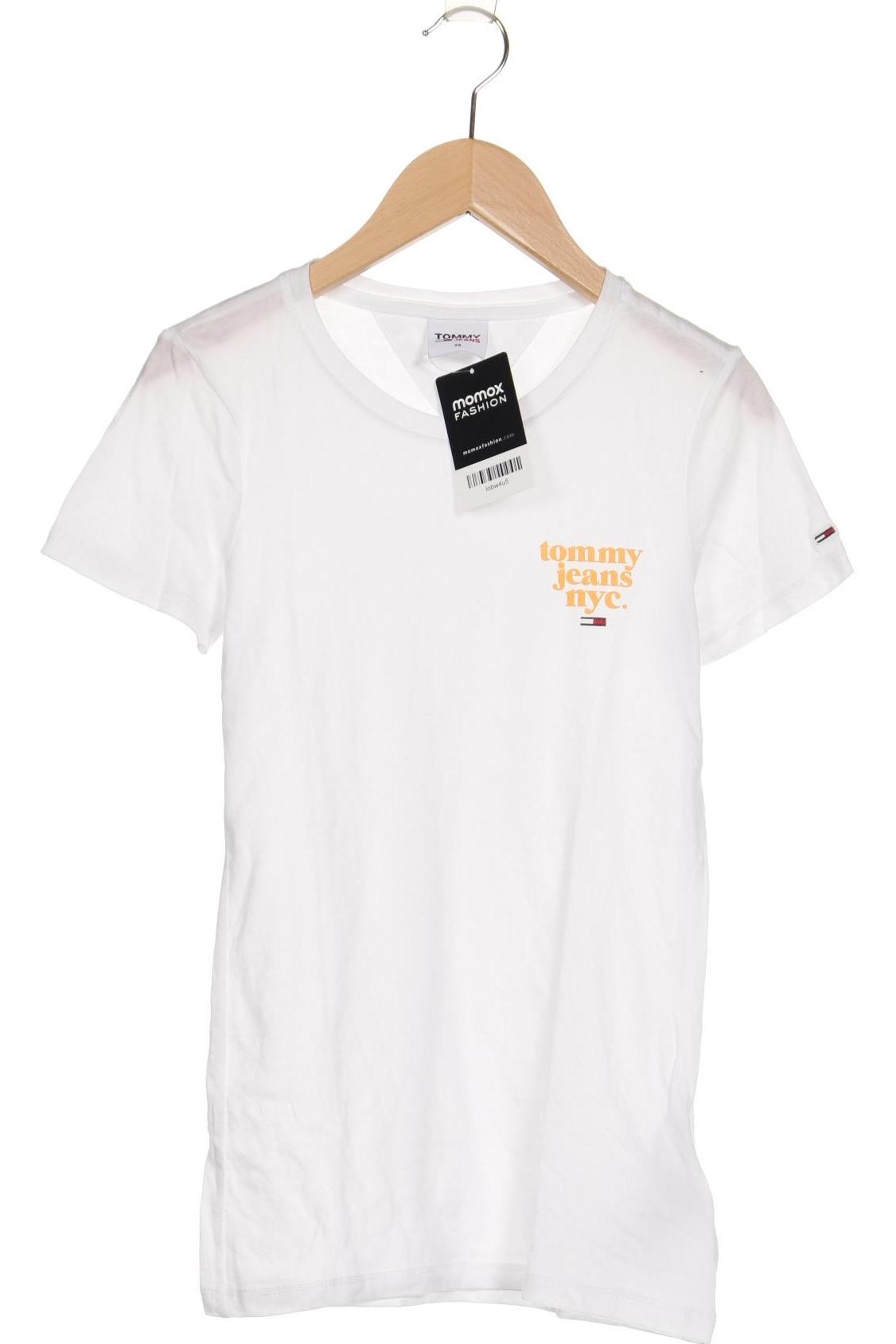 

Tommy Jeans Damen T-Shirt, weiß, Gr. 34