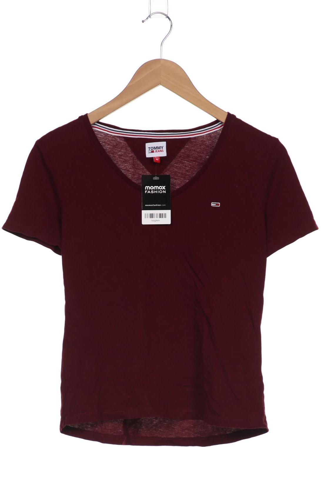 

Tommy Jeans Damen T-Shirt, bordeaux